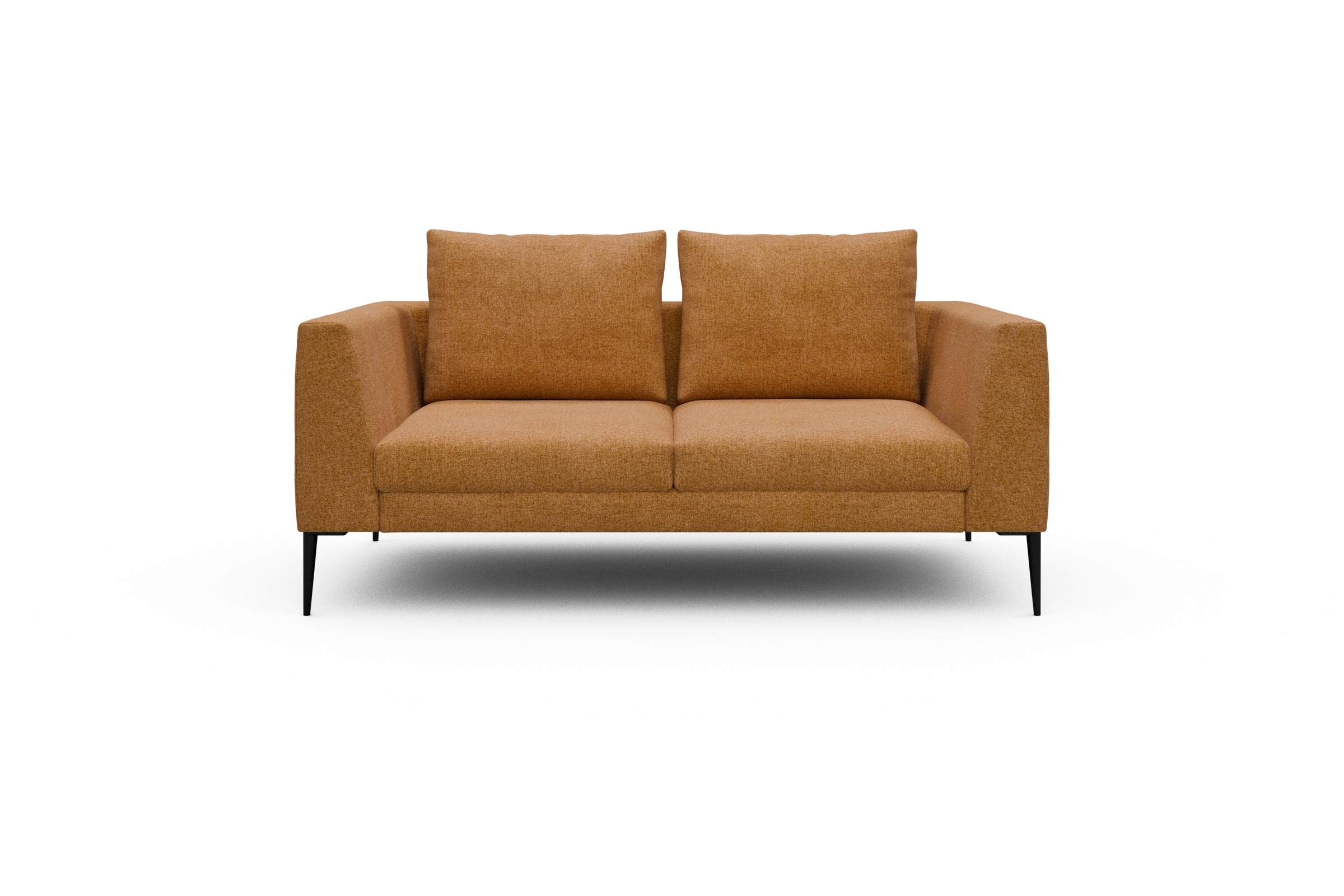 Skandi Home Sofa Paul 2-Sitzer Casone-Warm-Yellow moebelfaktor