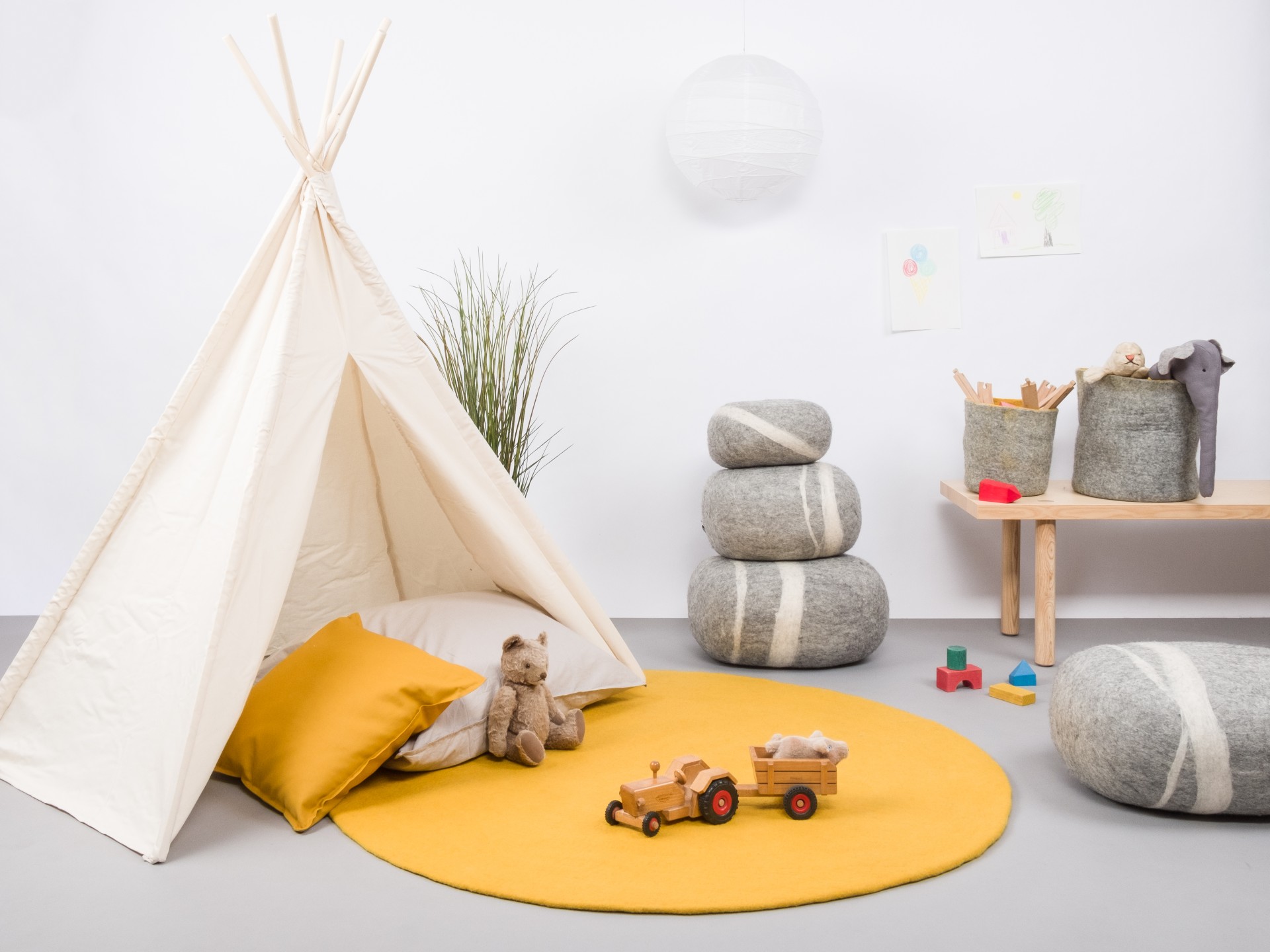 myfelt Klara Filzteppich - 200 cm