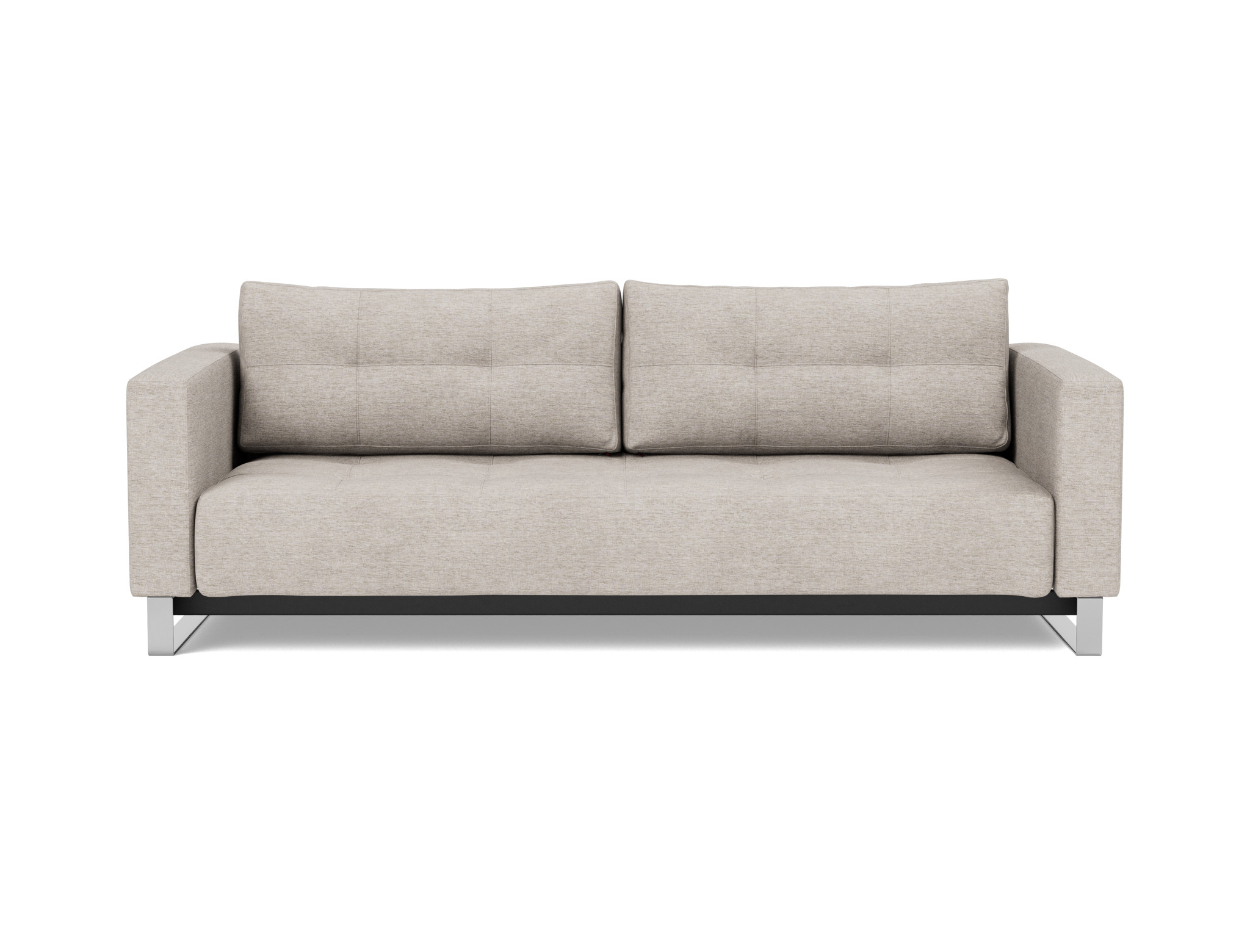 Schlafsofa Cassius D.E.L. Chenille Yuveno 471-Sand