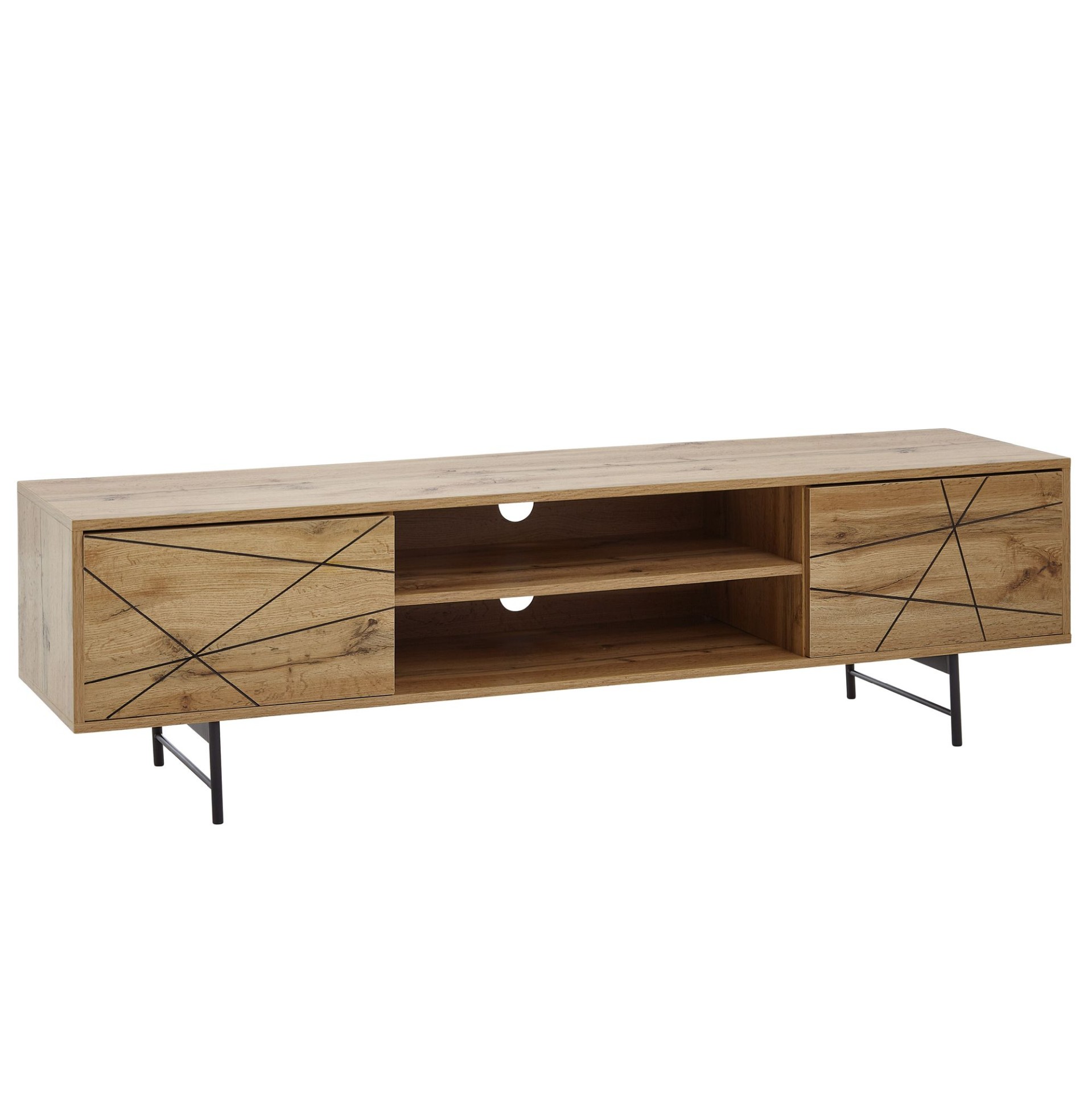 TV-Board Anholt Braun 160 × 40 × 45 cm