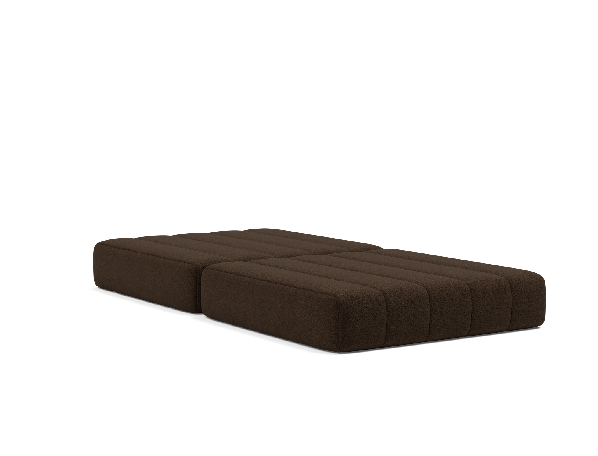 Schlafsessel CozyPad Strukturierter Stoff Taura 358-Chocco