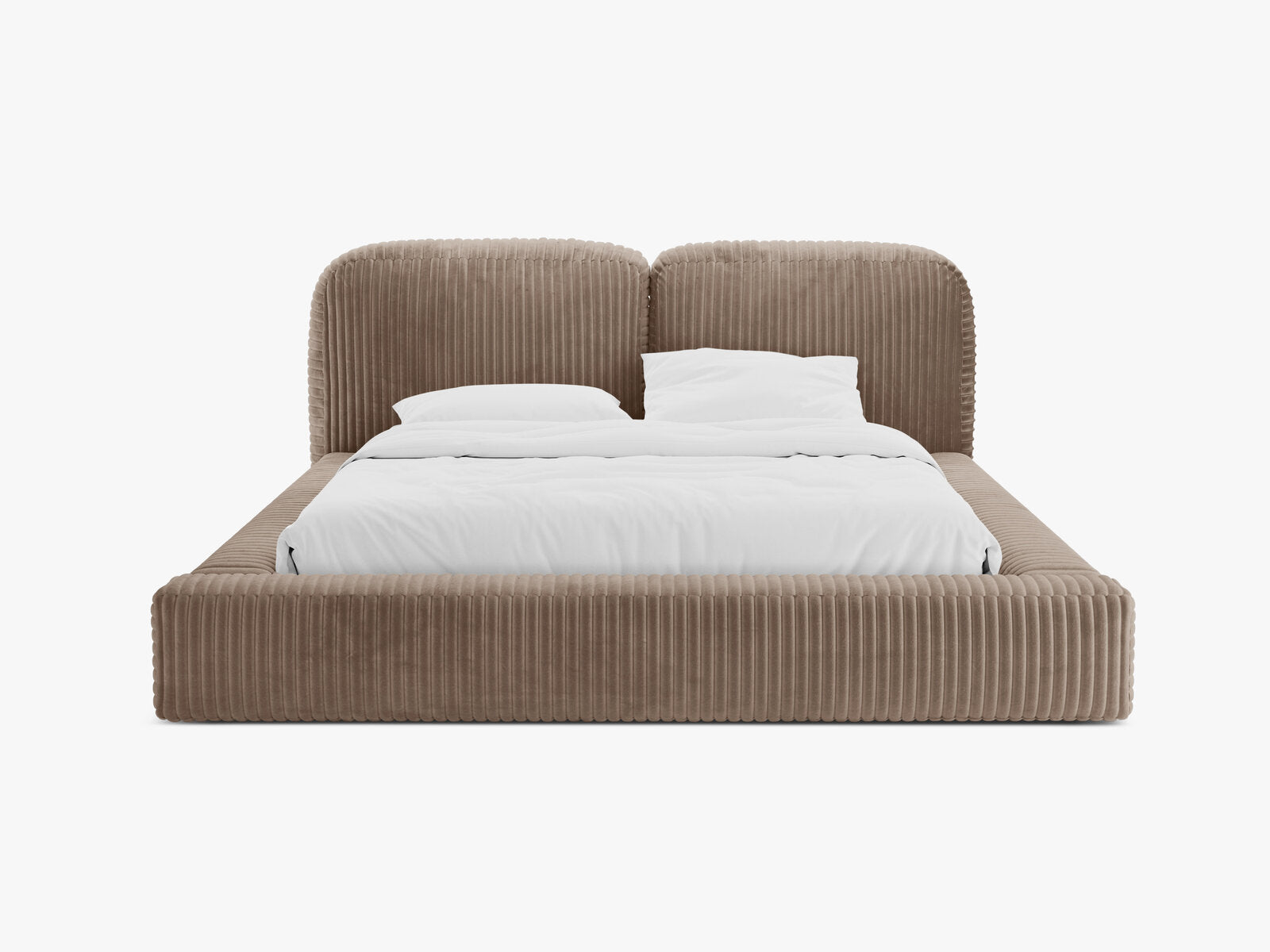 Micadoni Stauraumbett mit Kopfteil Martina Kord Tilia Eichel 200x200