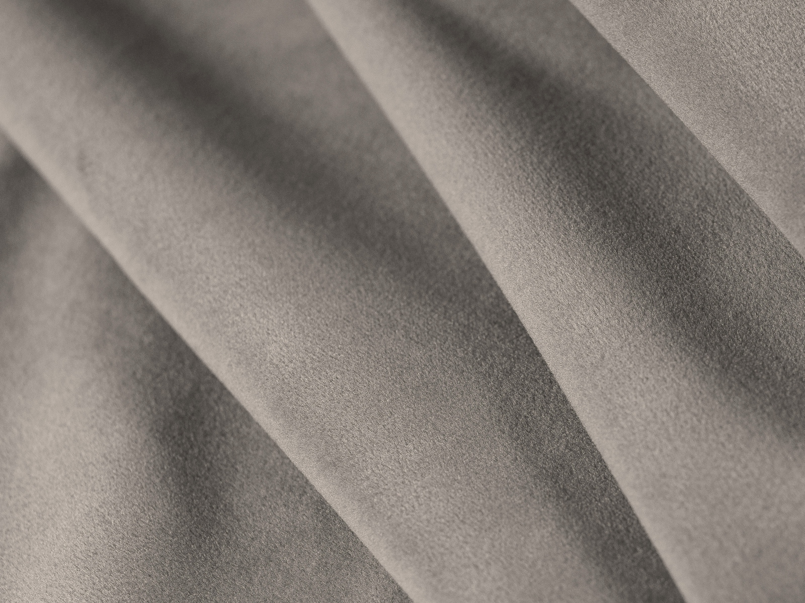 Cosmopolitan Design Wendbares Ecksofa Tonale 4-Sitzer mit Schlaffunktion und Bettkasten Samt Magic Velvet Taupe