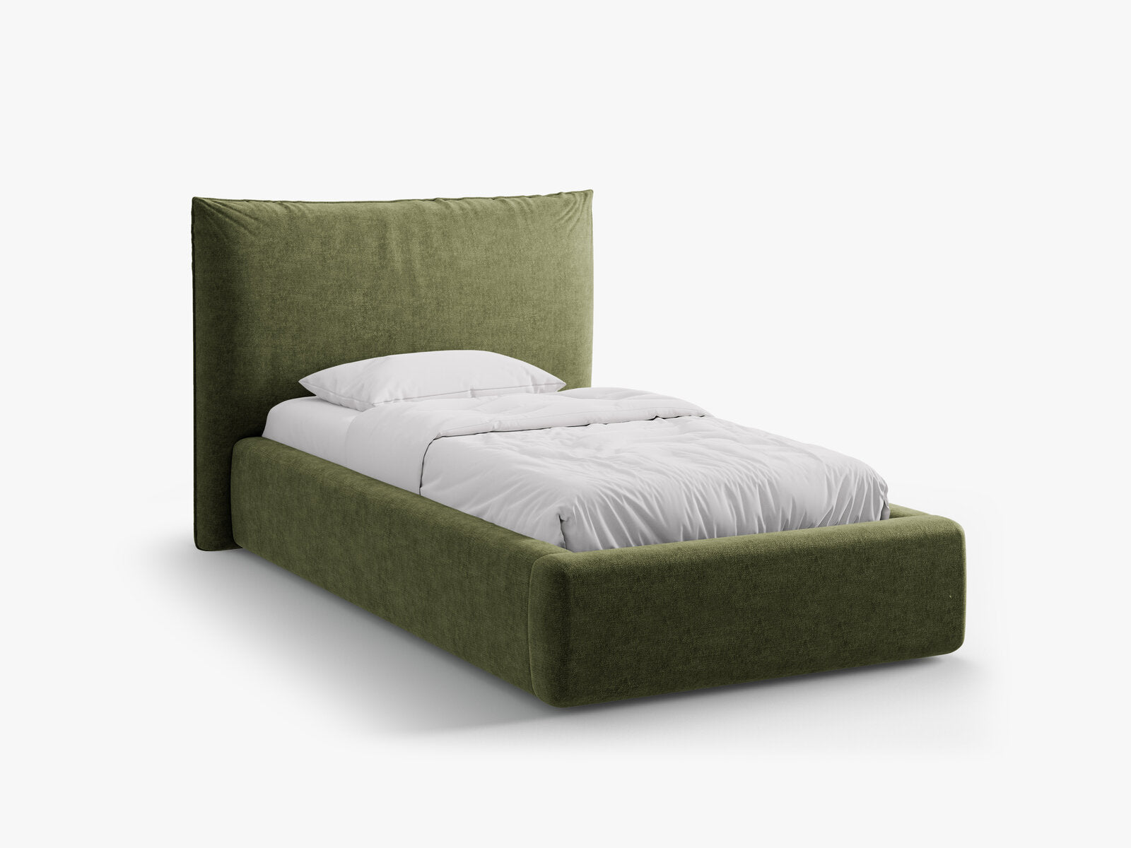 Micadoni Bett Kaelle Chenille Perfect Harmony Grün