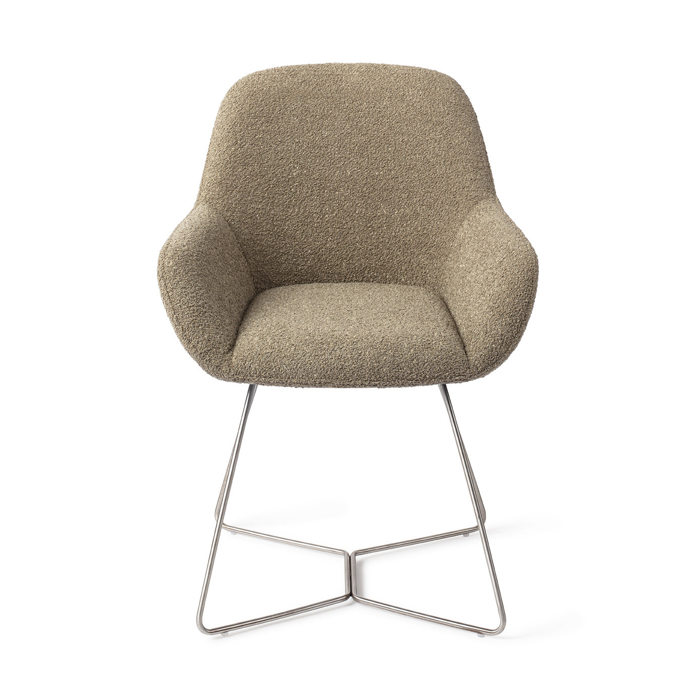 Jesper Home Esszimmerstuhl Kushi Moss Meadow Beehive Stahl