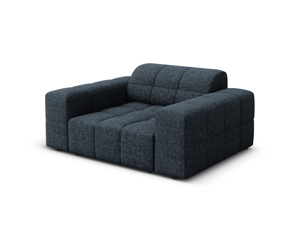 Cosmopolitan Design Sessel Chicago Chenille Haga Königsblau