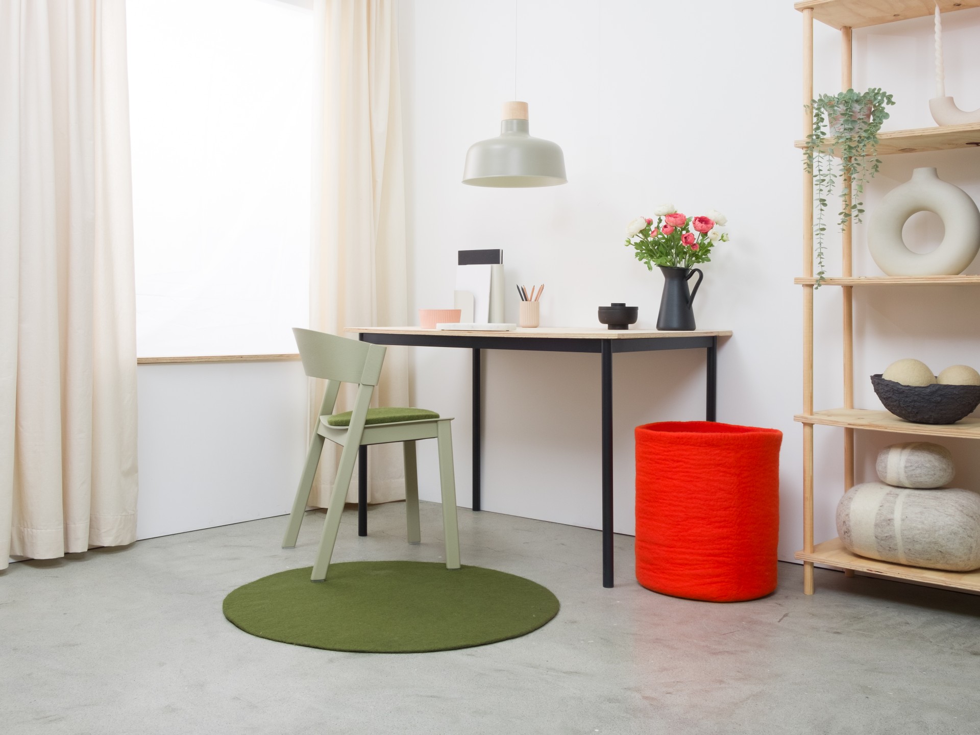myfelt Jost Filzteppich - 90 cm