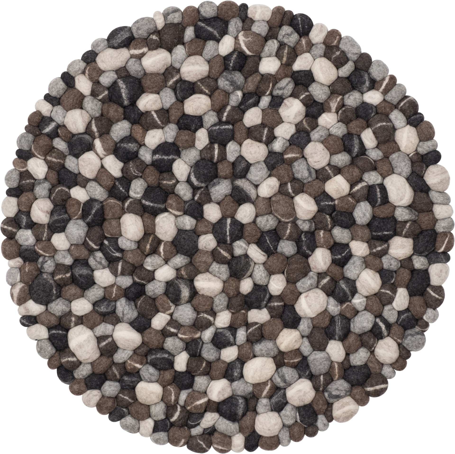 myfelt Hardy Filzkugelteppich - 70 cm