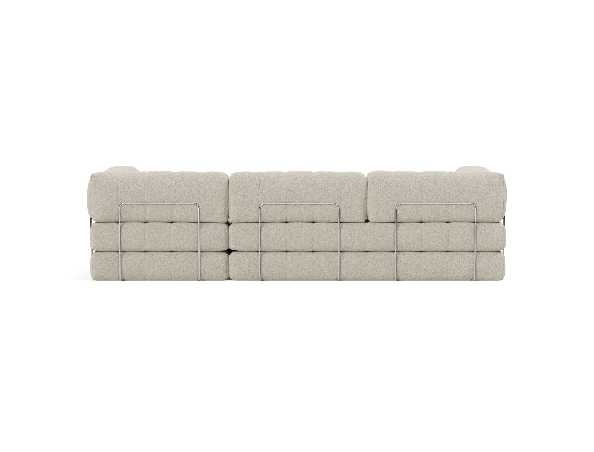 Schlafsofa CozyPad Grand mit Armlehnen Boucle Skandi 539-Beige