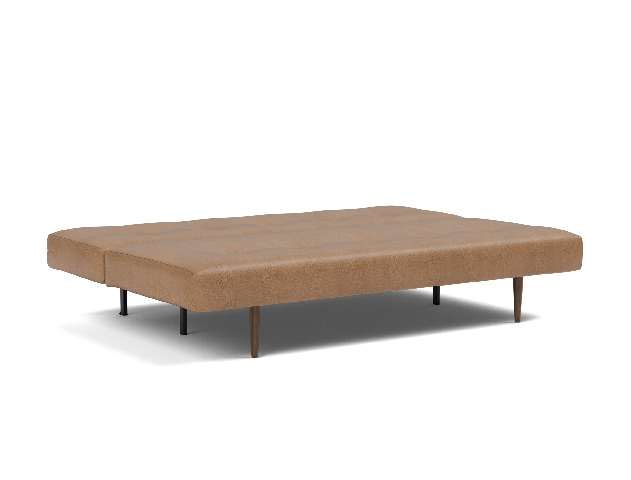 Schlafsofa Recast Lederoptik Faunal 551-Brown