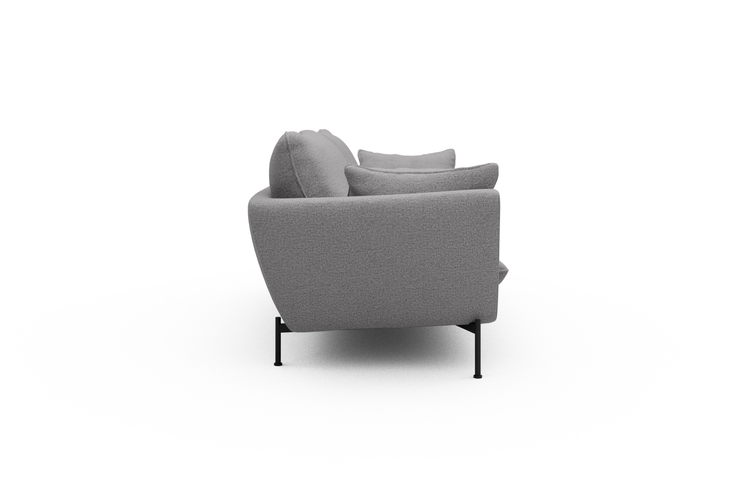 Sofa Anton 3-Sitzer Sama-Grey