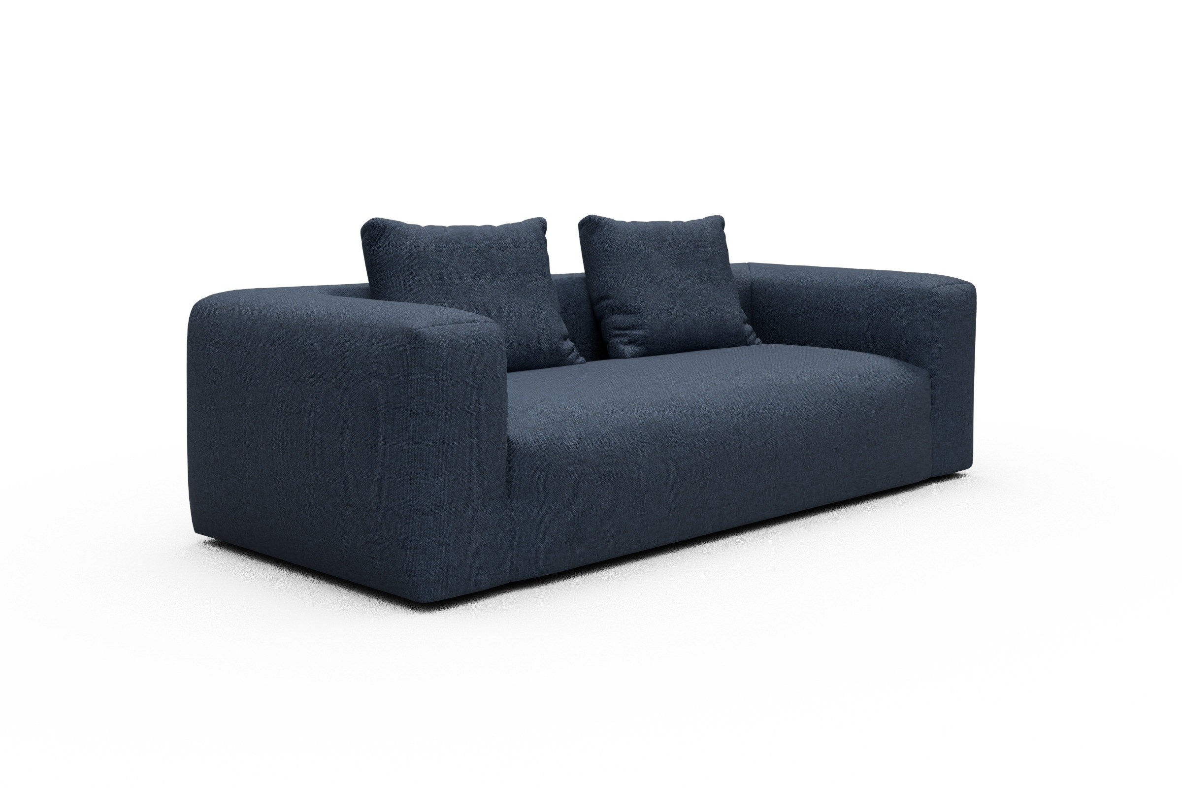 Sofa Fred 3-Sitzer Sama-Deep-Blue