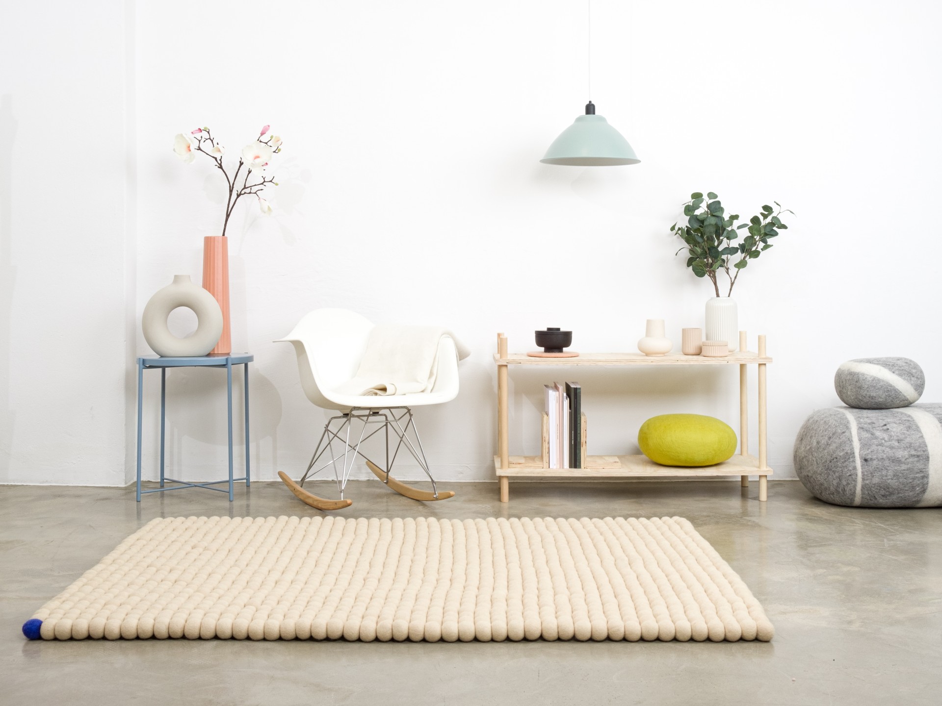 myfelt Big One beige - 120x170 cm
