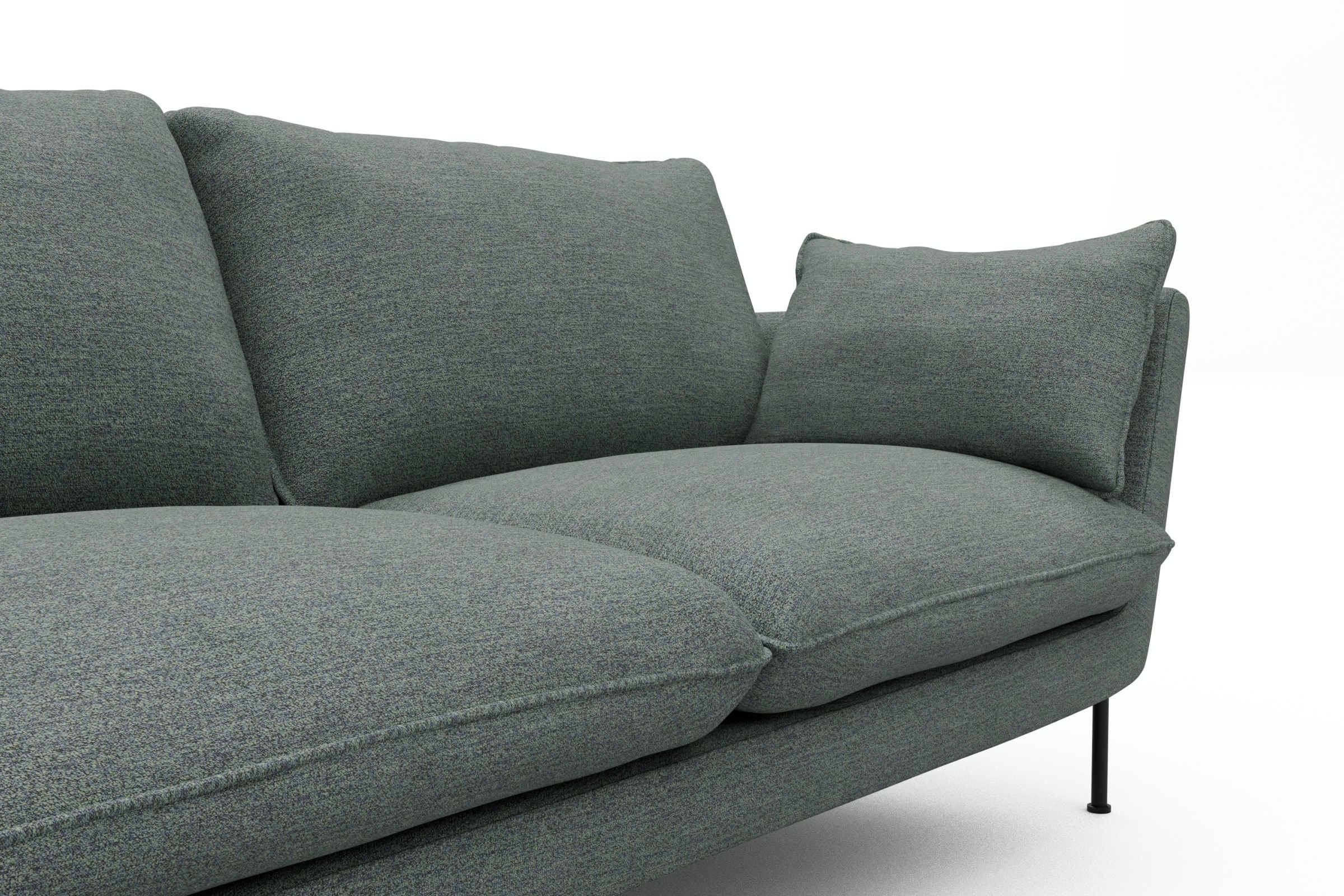 Sofa Anton 3-Sitzer Carreno-Ice-Blue