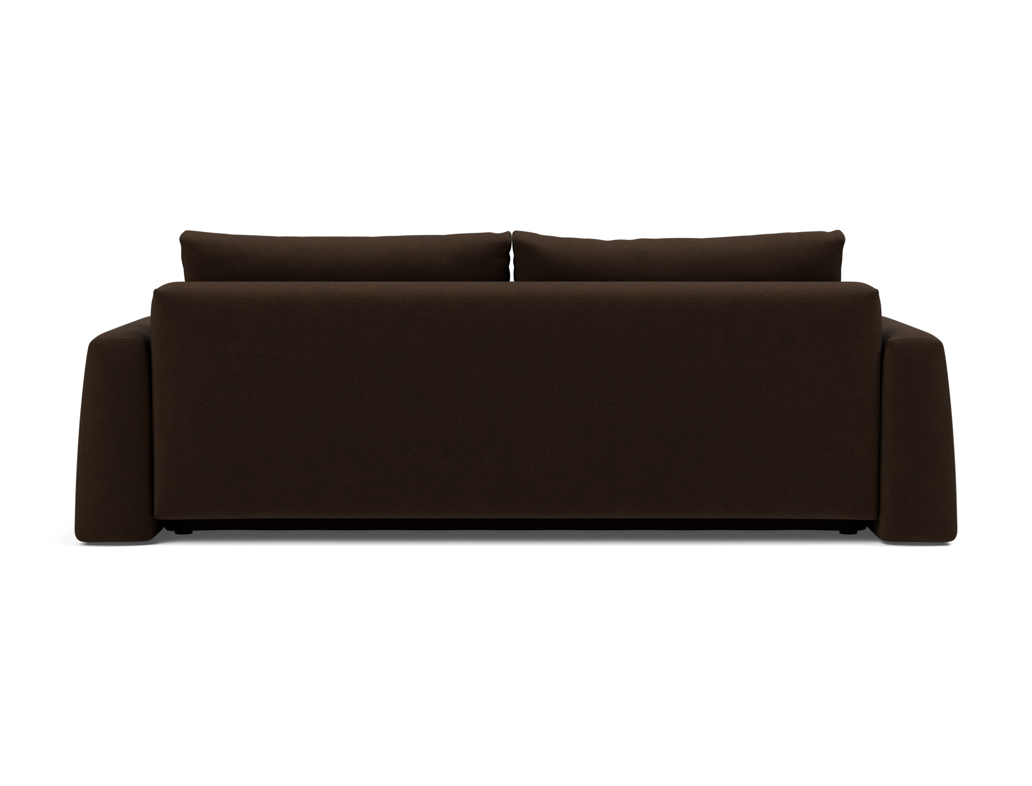 Schlafsofa Cone Strukturierter Stoff Taura 358-Chocco