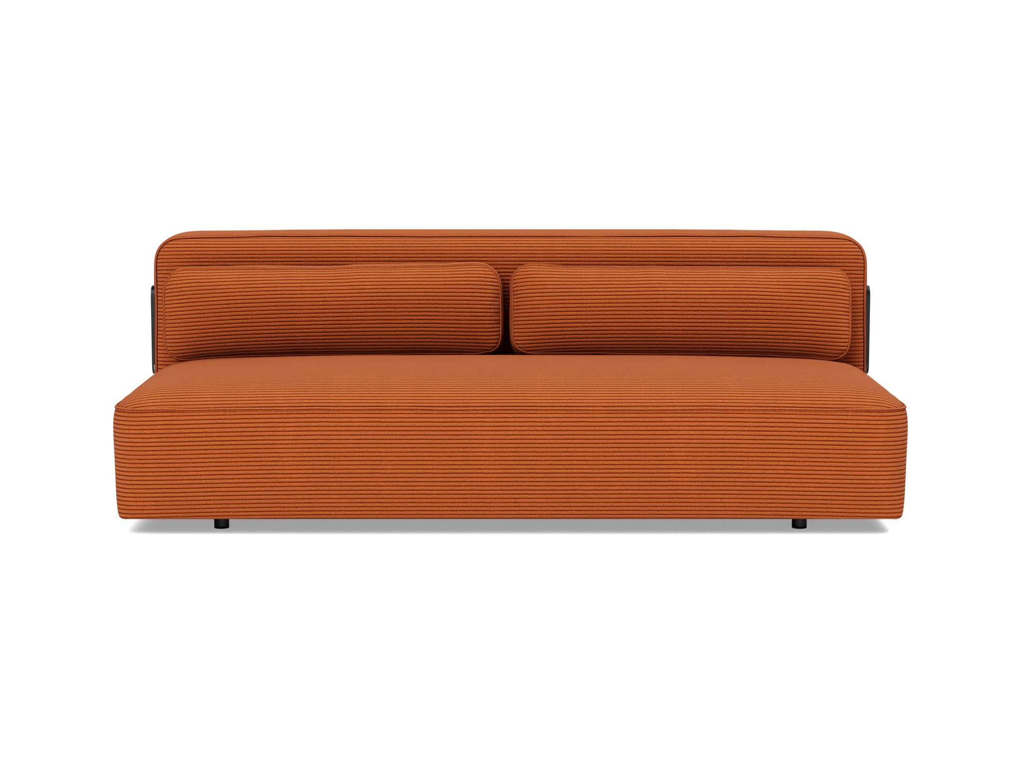 Schlafsofa Yonata Kord Corduroy 595-Burnt-Orange
