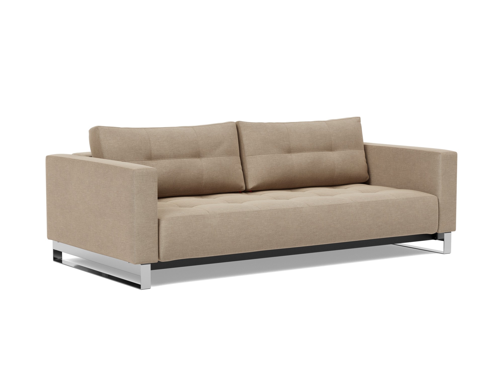 Schlafsofa Cassius D.E.L. Flachgewebe Phobos 587-Mocha