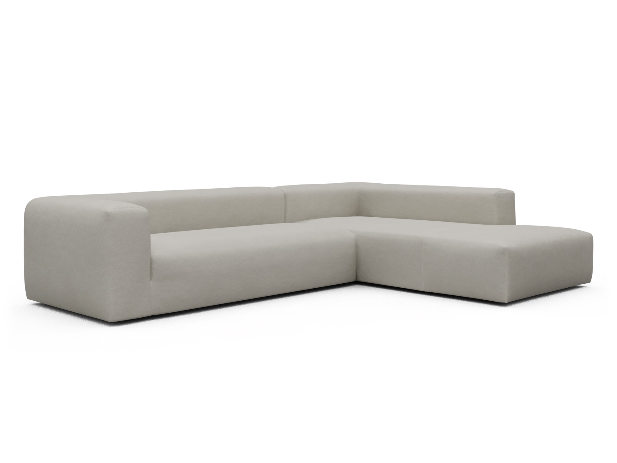 Skandi Home Ecksofa Fred Relax-Ecke rechts mit 2,5-Sitzer Denari-Clean-Beige moebelfaktor