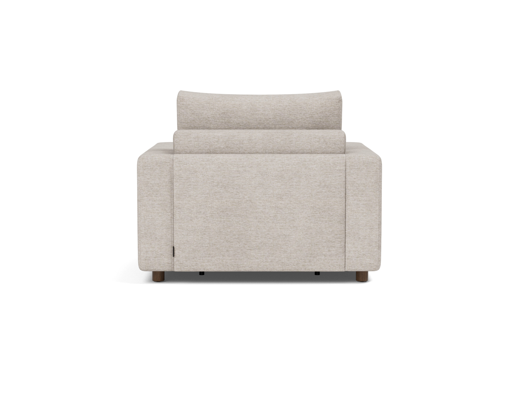 Schlafsessel Neah mit Standard-Armlehnen Chenille Yuveno 471-Sand
