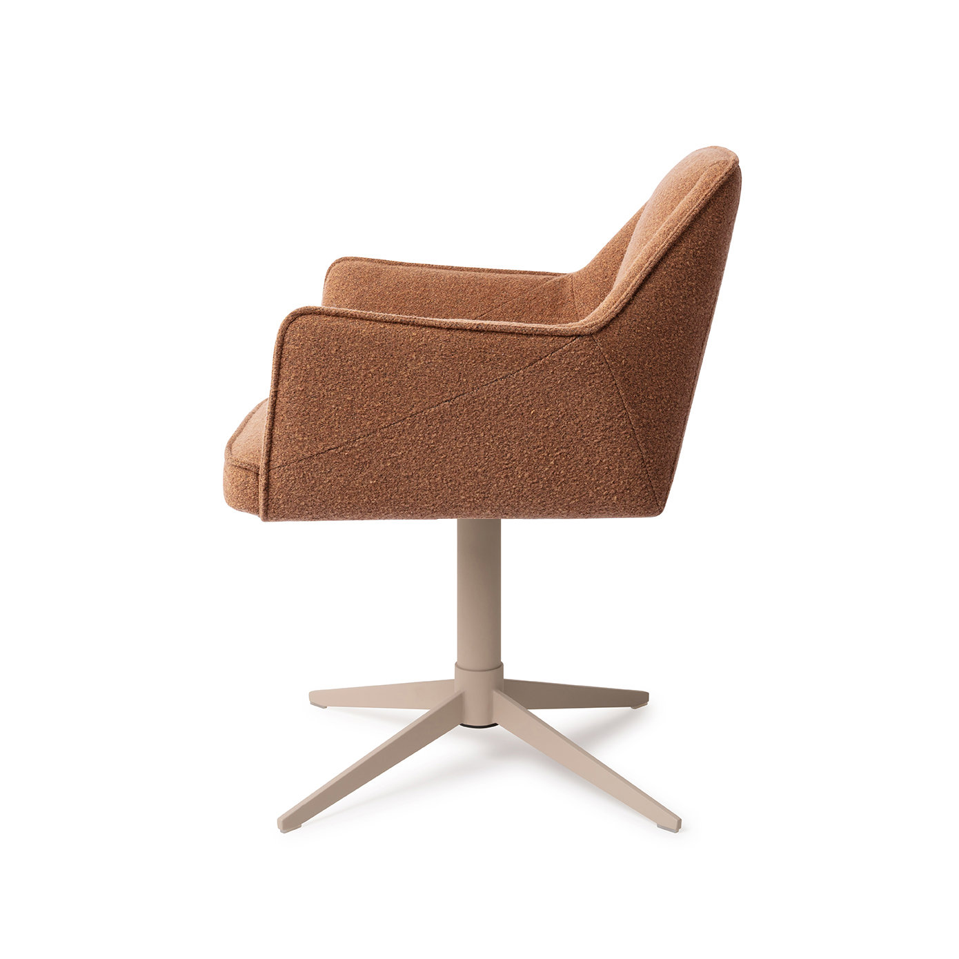 Jesper Home Esszimmerstuhl Tome Cinnamon Bun Quad Beige