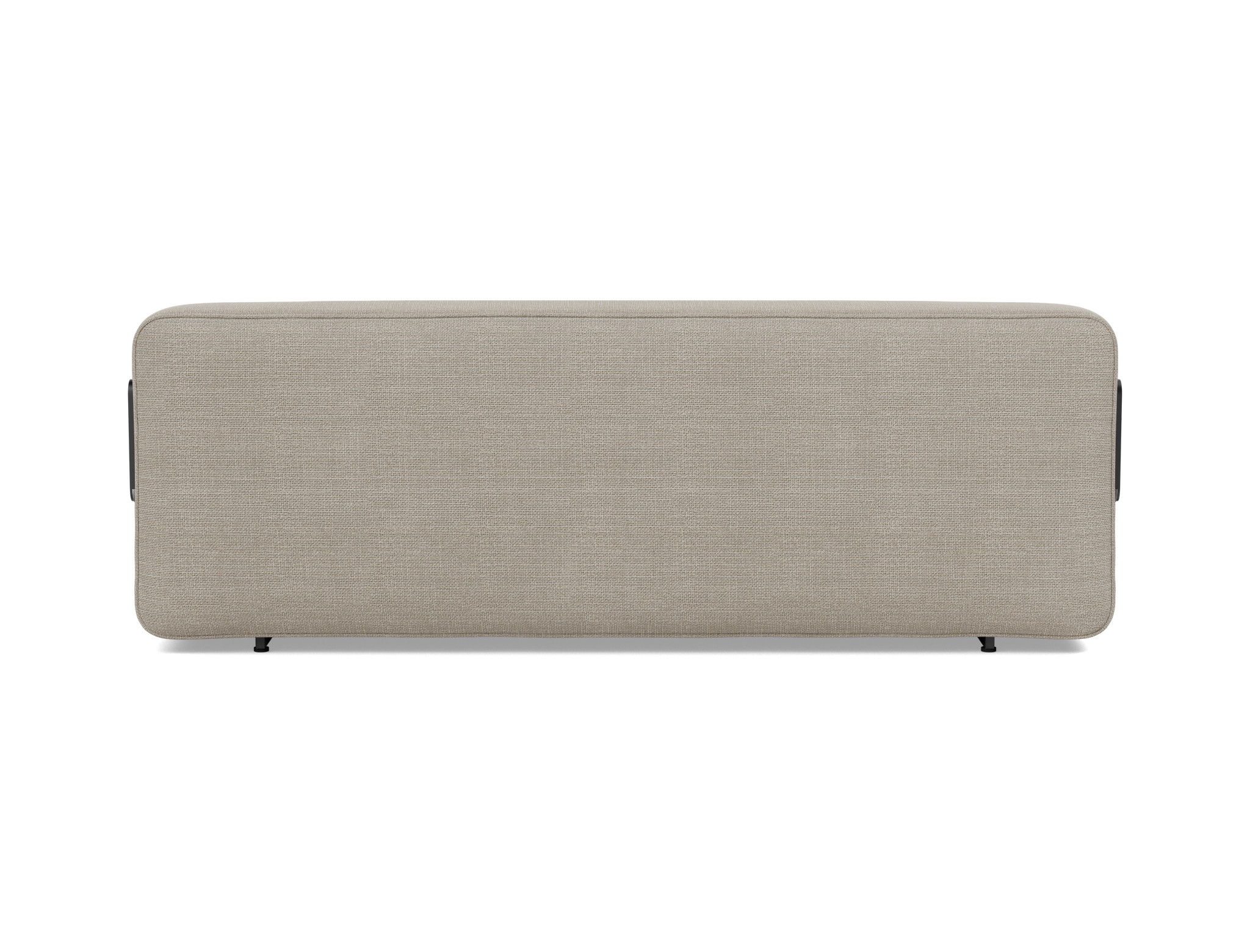 Schlafsofa Yonata Strukturierter Stoff Kenya 579-Gravel