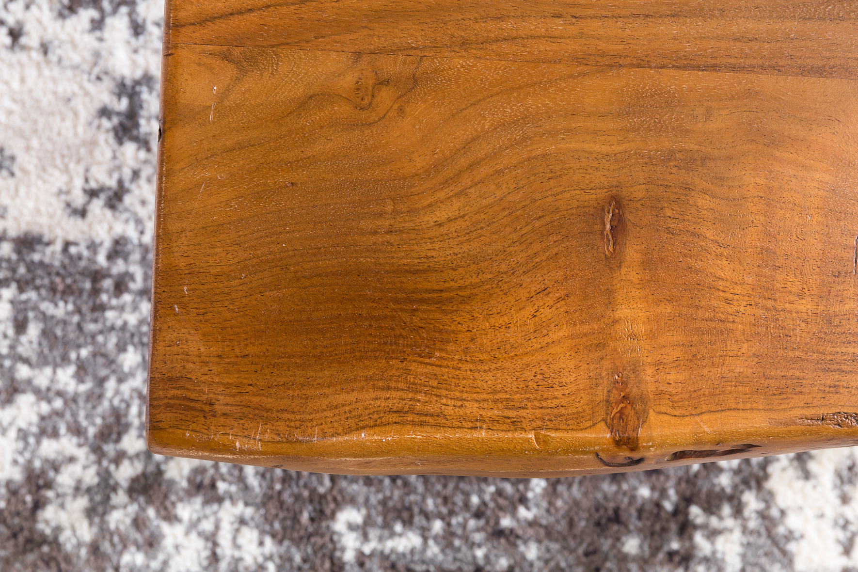 Couchtisch Ingaro Massivholz Dunkelbraun 56 × 51 × 38 cm