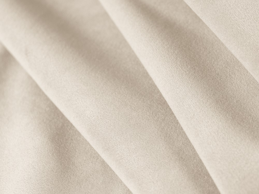 Cosmopolitan Design Wendbares Ecksofa Tulum 5-Sitzer Samt Bluvel Helles Beige
