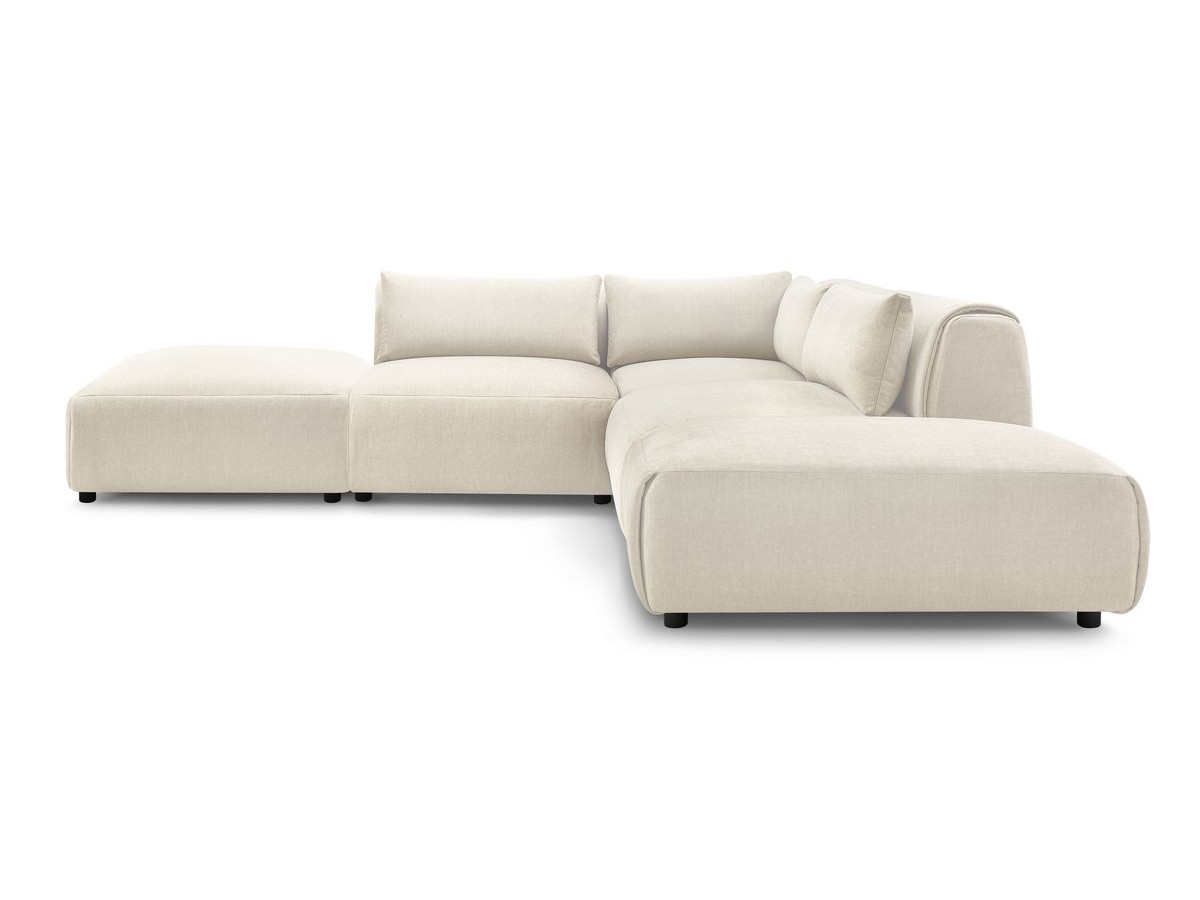 Bobochic Jeanne Ecksofa 271 × 300 cm Samt Beige