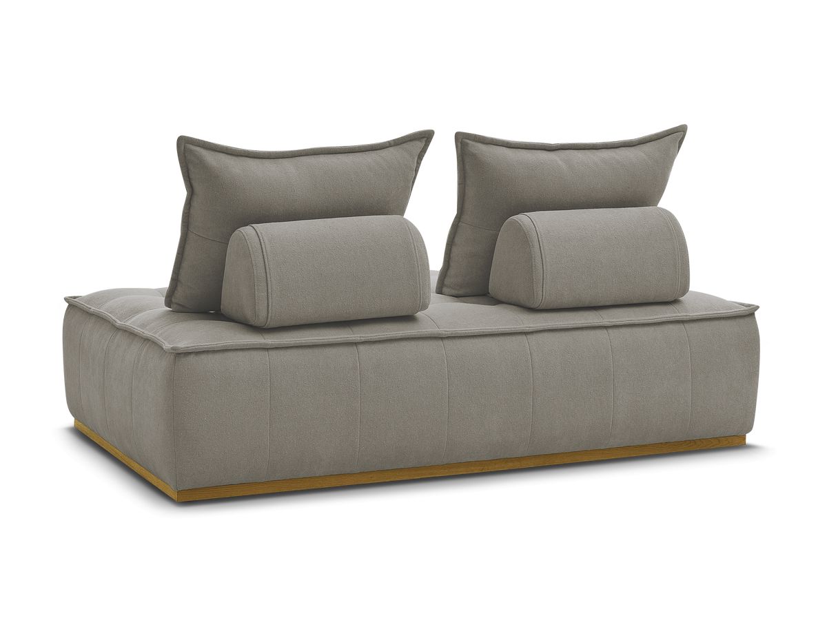 Bobochic Elisa Sofamodul 2-Sitzer Strukturstoff Taupe