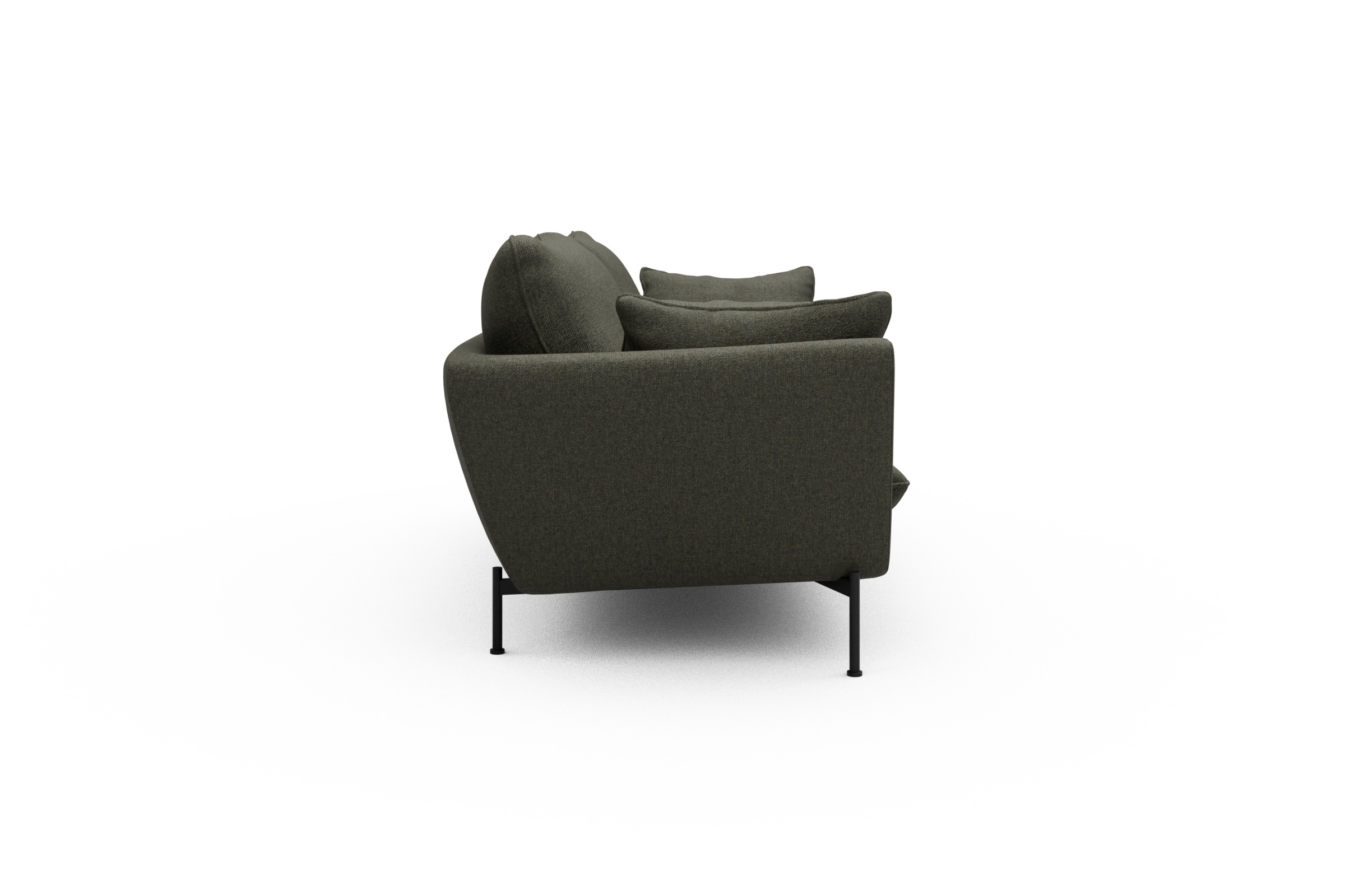 Sofa Anton 3-Sitzer Sama-Winter-Moss