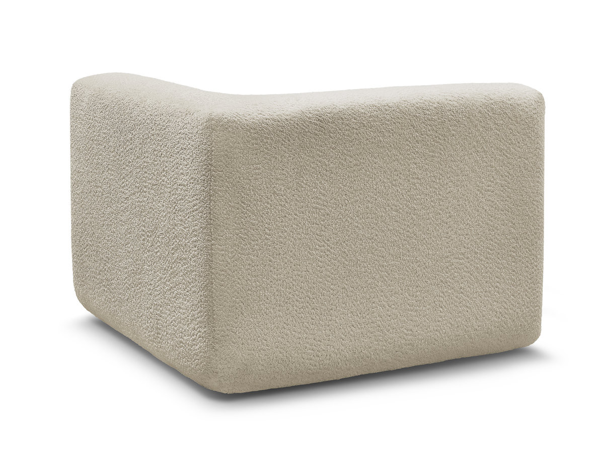 Bobochic Anda Sofa 1-Sitzer Chenille Beige