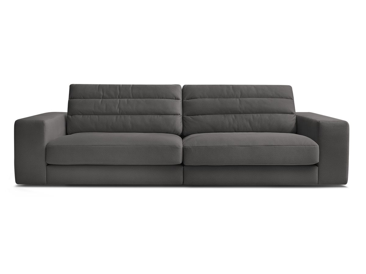 Bobochic Sierra Sofa 3-Sitzer Samt Schwarz
