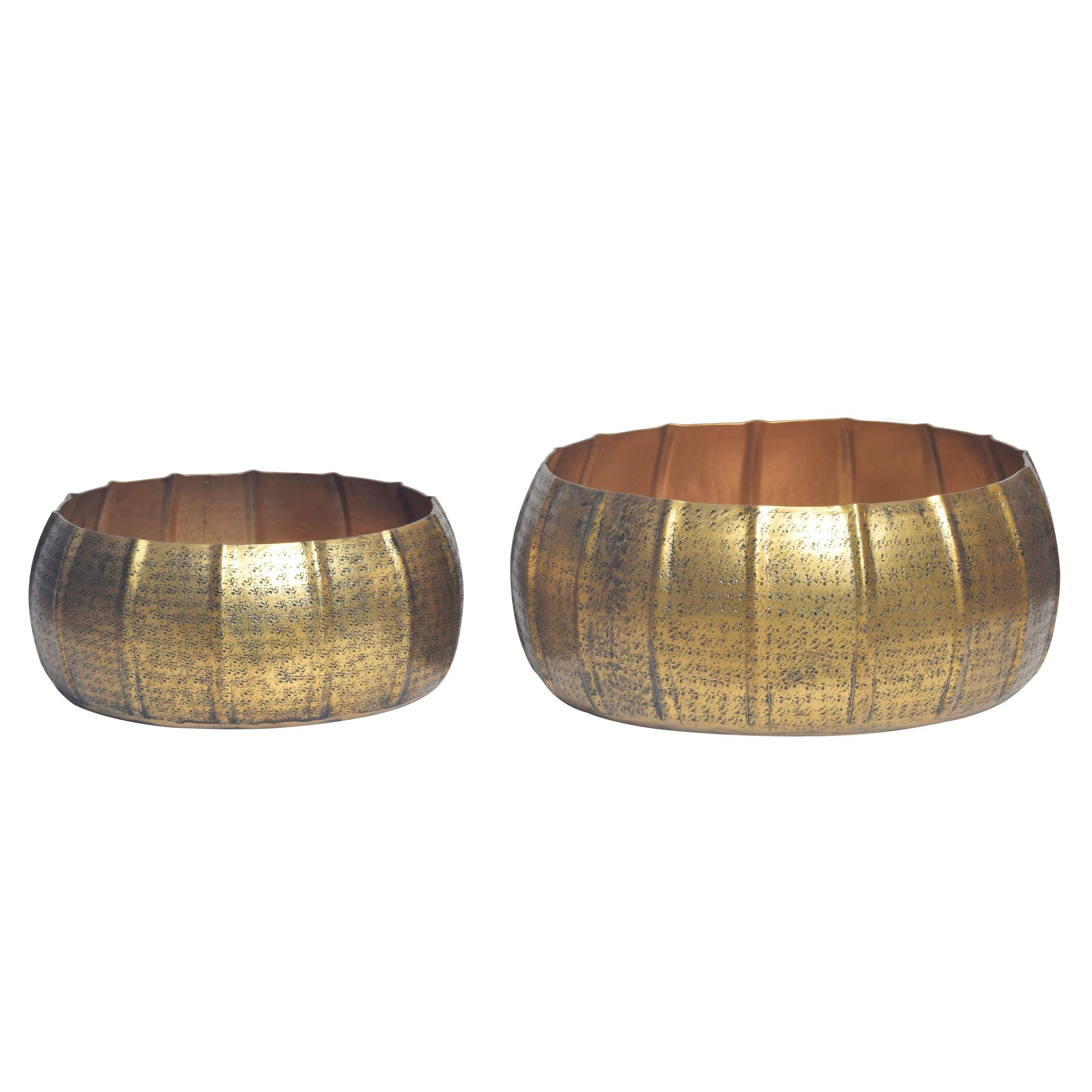 Blumentopf Idre Gold Ø 39 cm