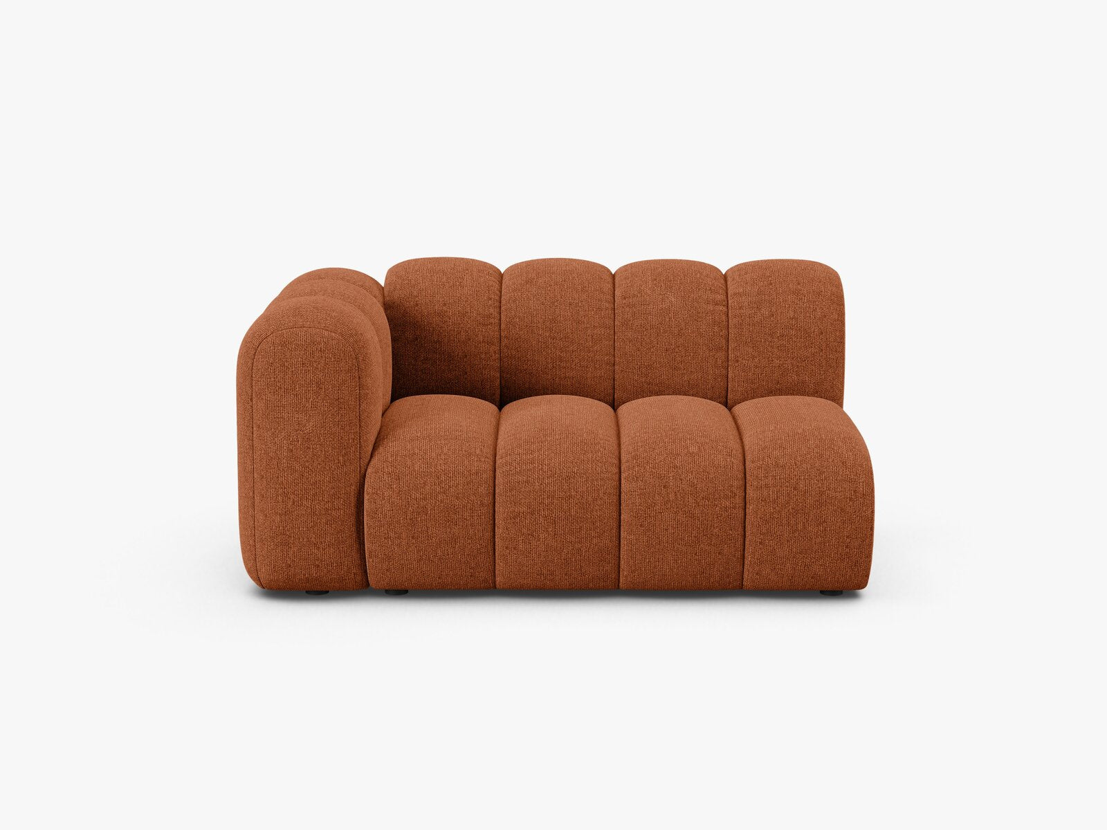 Micadoni Modul Lupine 2-Sitzer Chenille Eden Ziegel Links