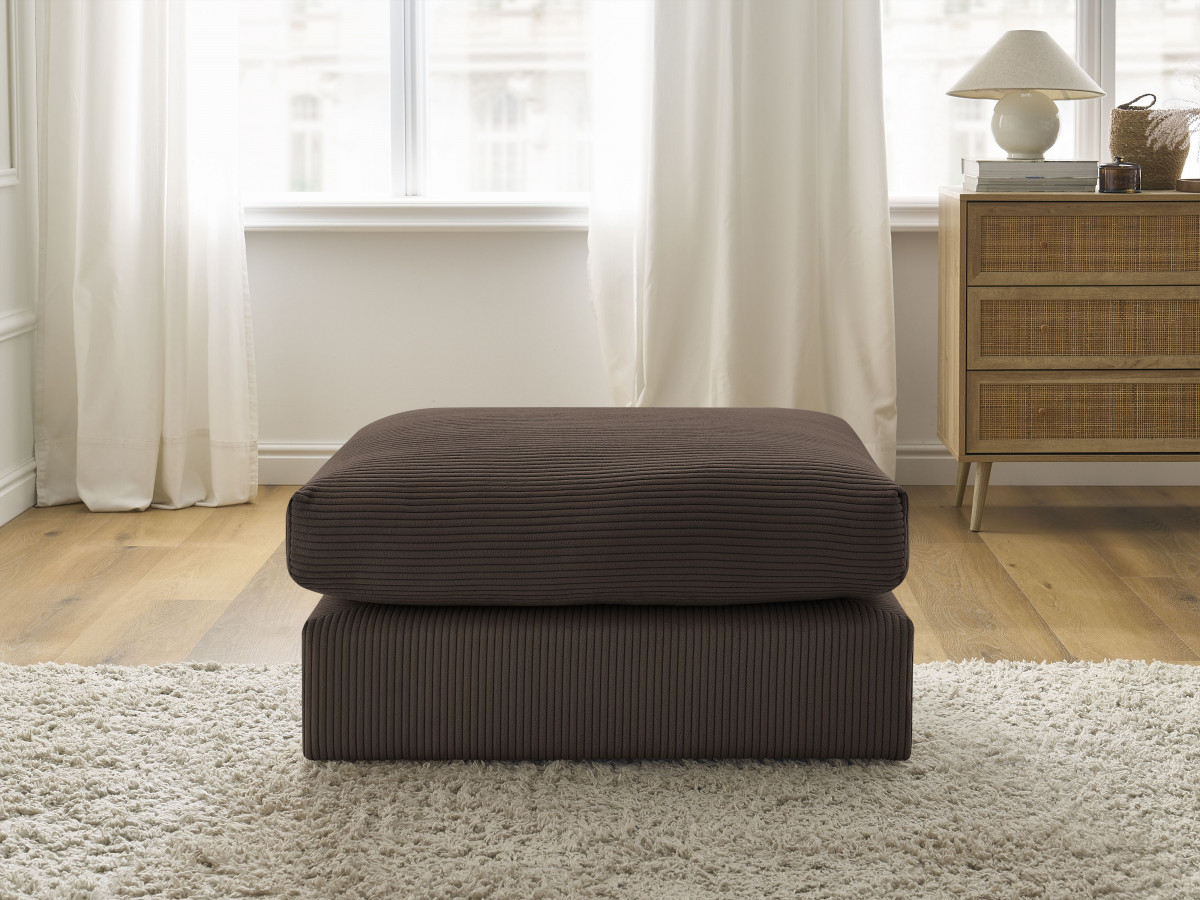 Bobochic Paris Pouf Cordsamt Braun