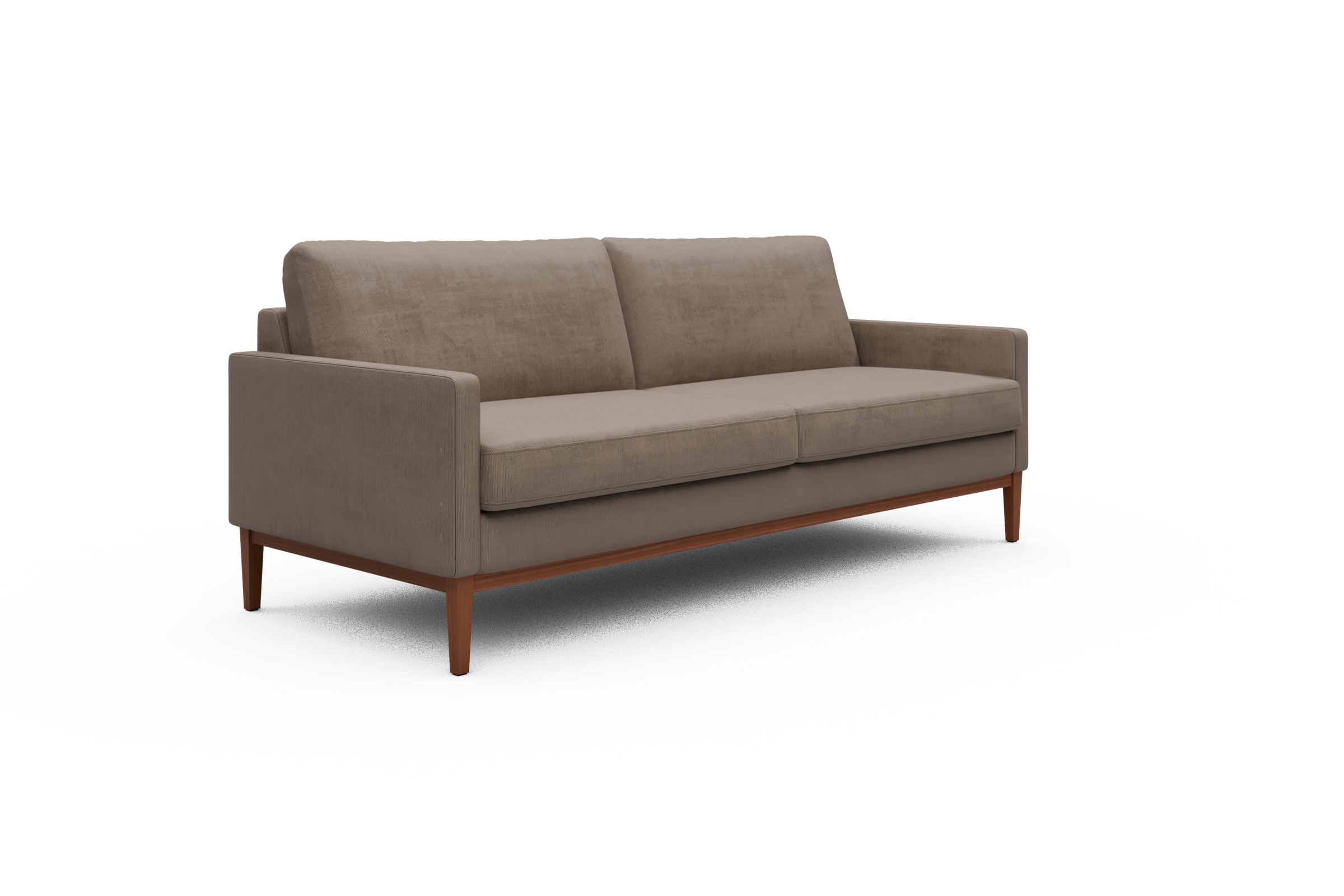 Sofa Bodo 3-Sitzer Cordufine-Beige