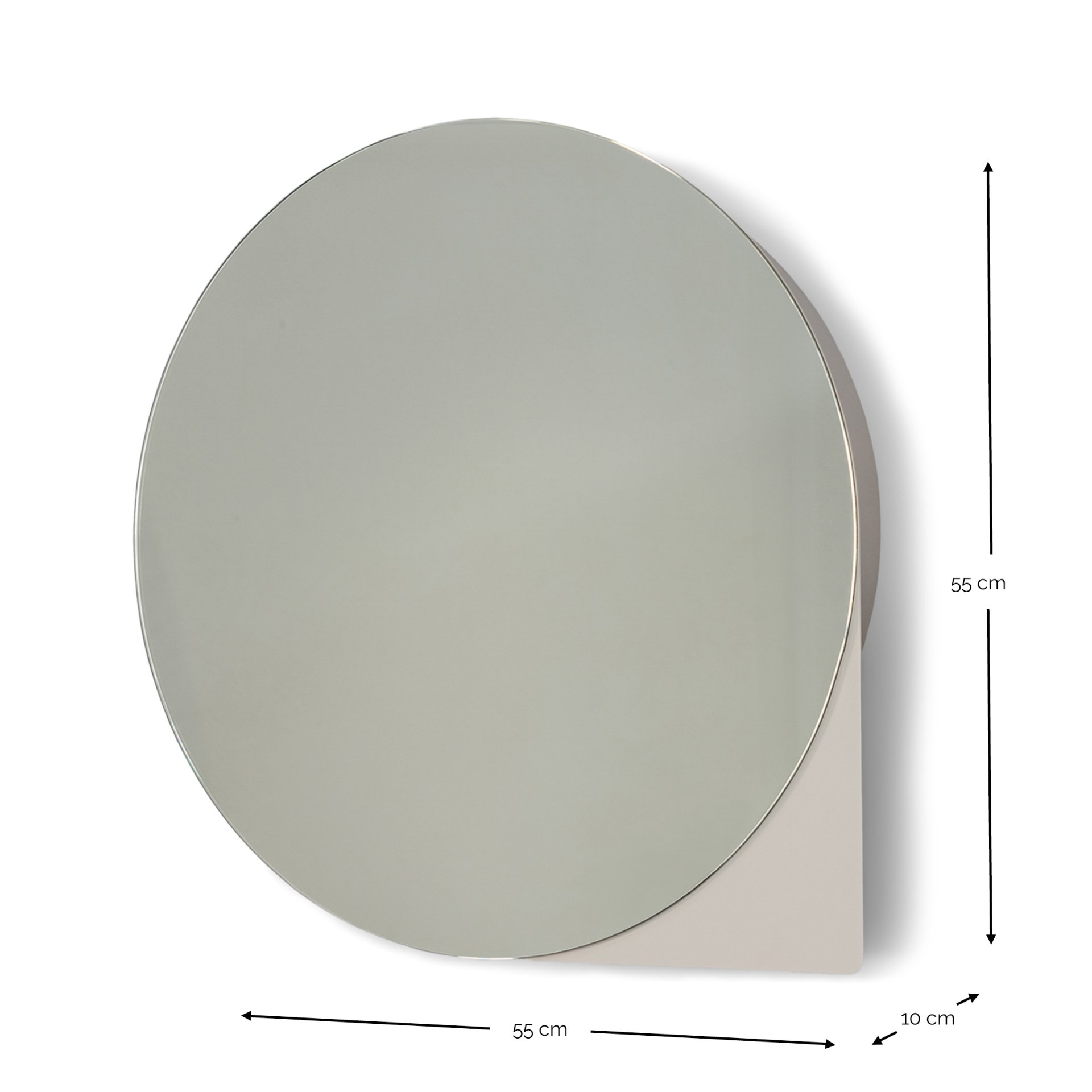 Spinder Design Spiegelschrank Sonnet Large Silky Taupe