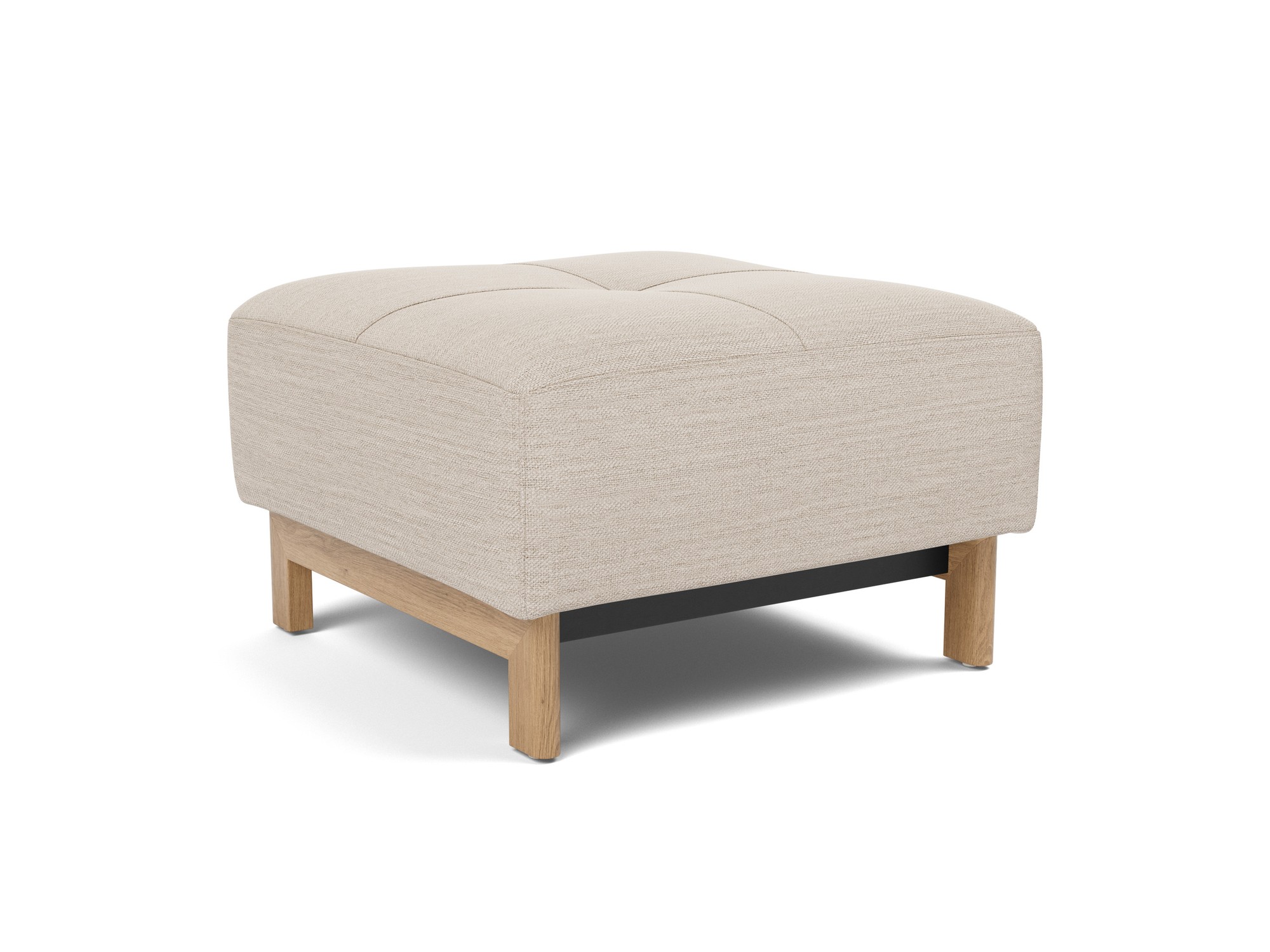 Hocker Pyxis Webstoff Blida 612-Sand-Grey