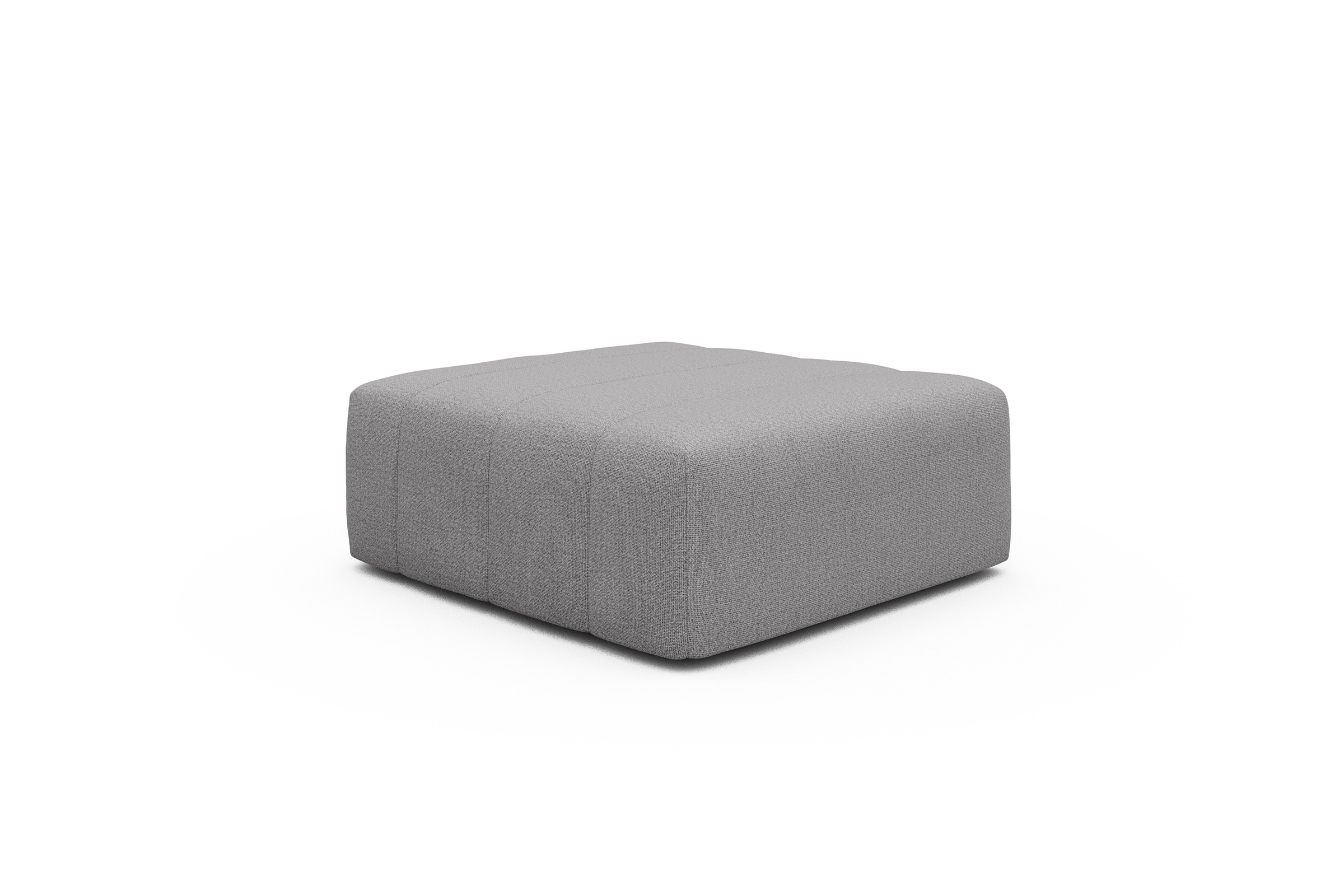 Sitzhocker Hugo Ottomane Sama-Grey