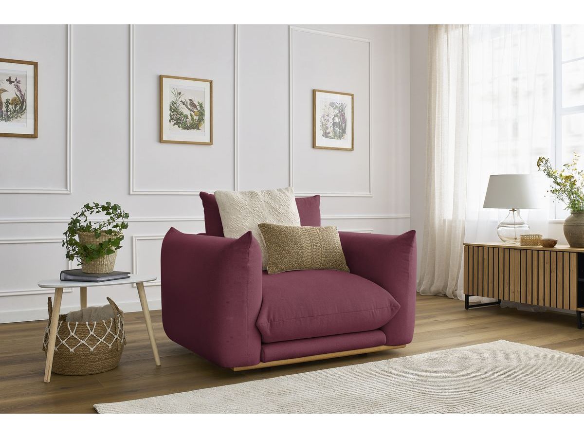 Bobochic Ernest Sessel Stoff Rot