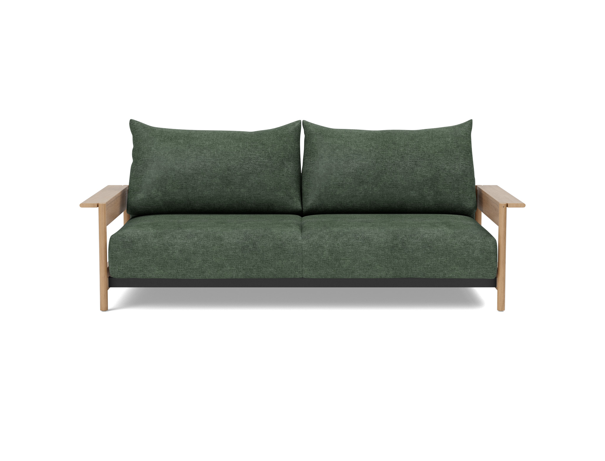 Schlafsofa Malloy Wood Flachgewebe Avella 281-Pine-Green