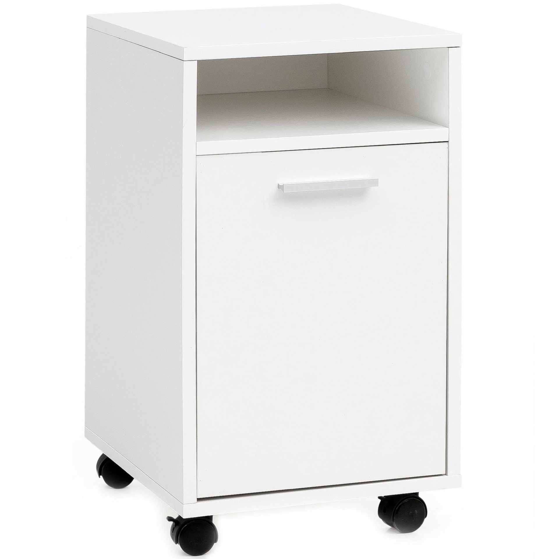 Rollcontainer Ljorslev Weiß 33 × 38 × 60 cm