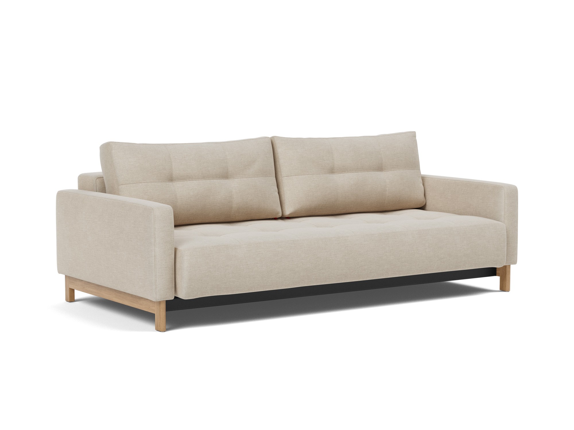 Schlafsofa Pyxis D.E.L. Flachgewebe Phobos 586-Latte