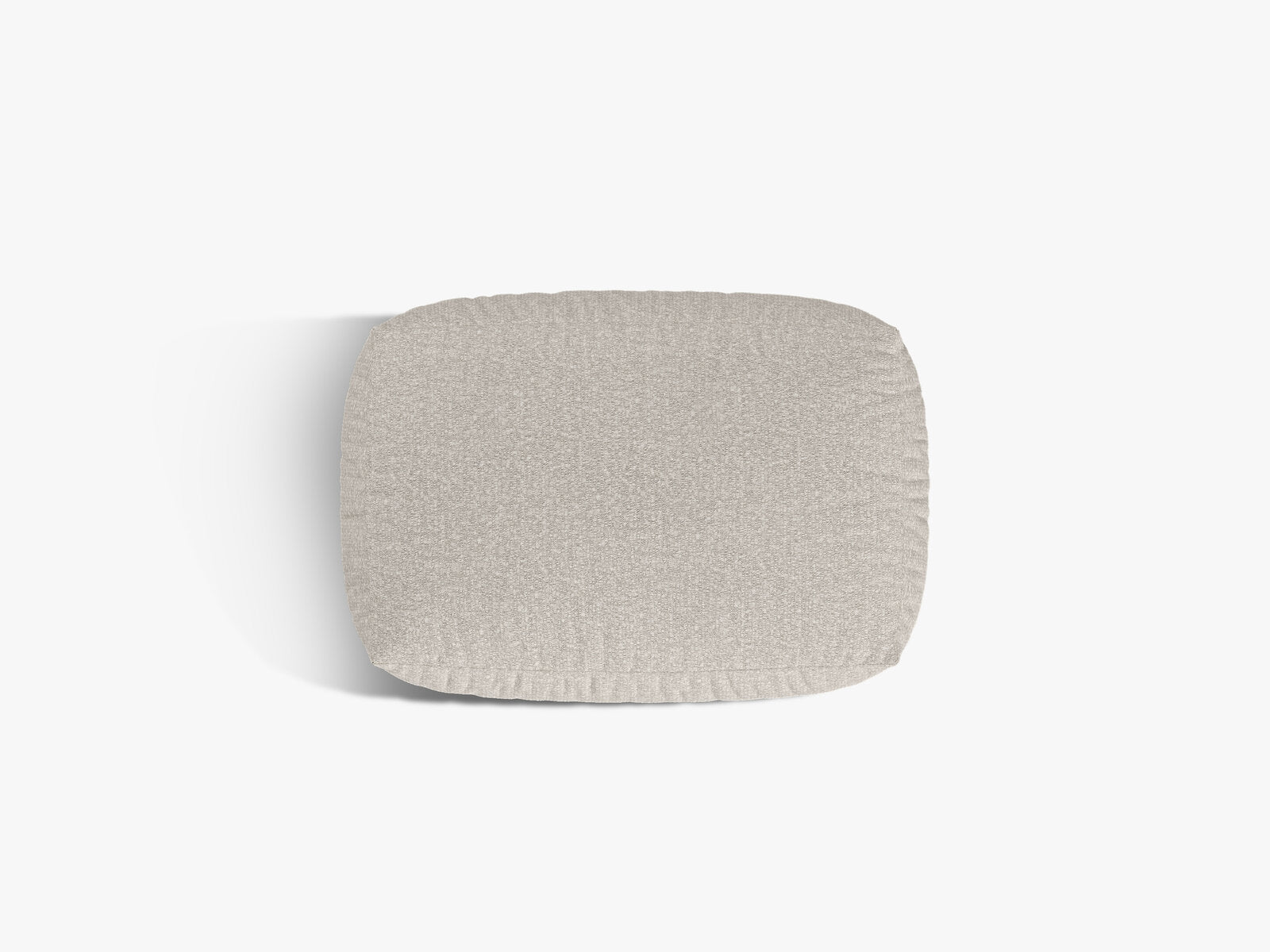 Micadoni Hocker Martina 1-Sitzer Boucle Monet Beige