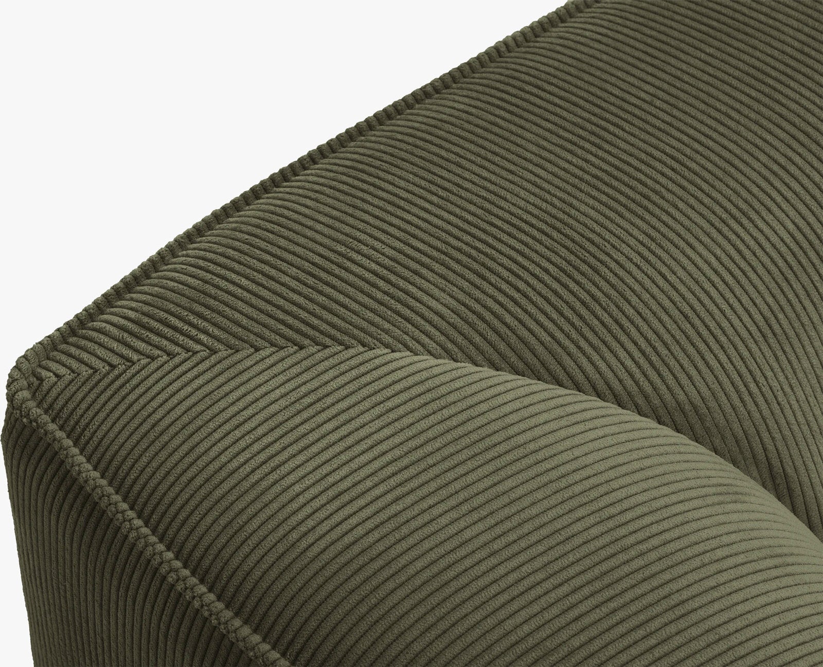 Micadoni 4-Sitzer Modular Sofa Ruby Links Kord Scala Grün