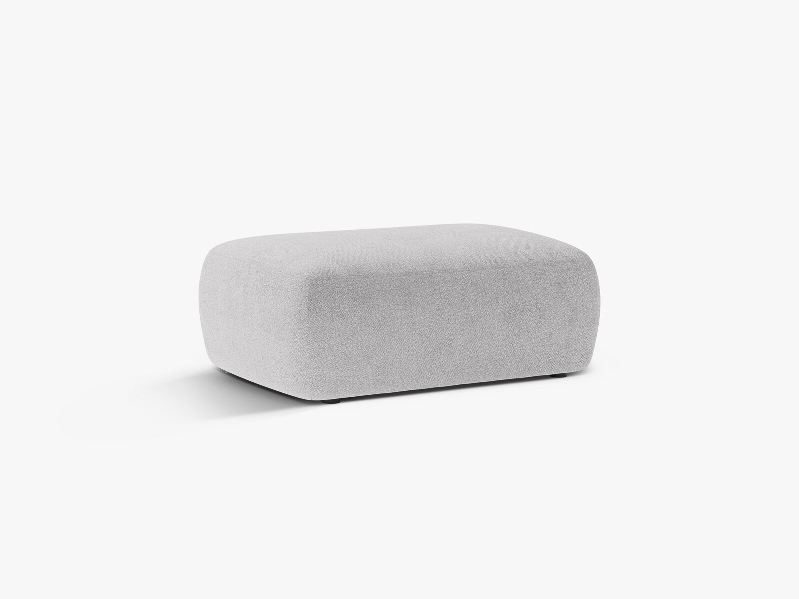 Micadoni Hocker Kate 1-Sitzer Boucle Baloo Hellgrau