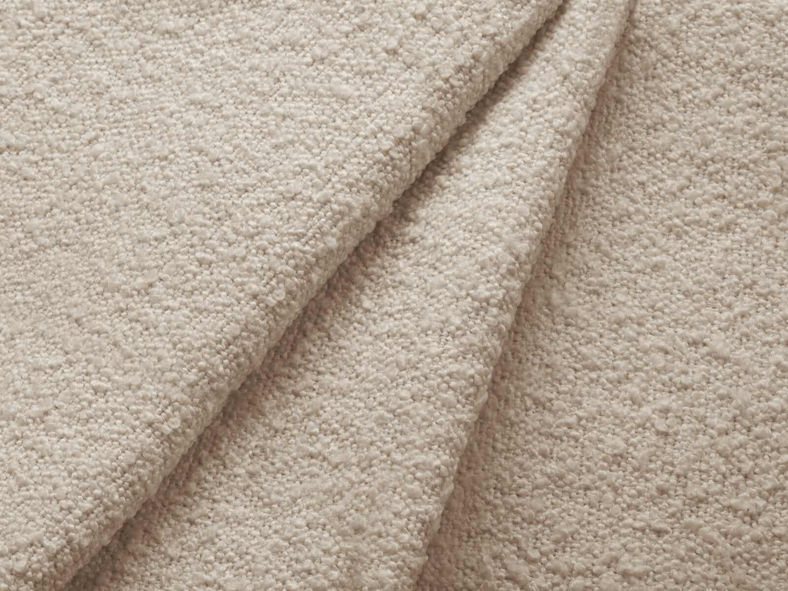 Micadoni Ecksofa Kate 4-Sitzer Links Boucle Beige
