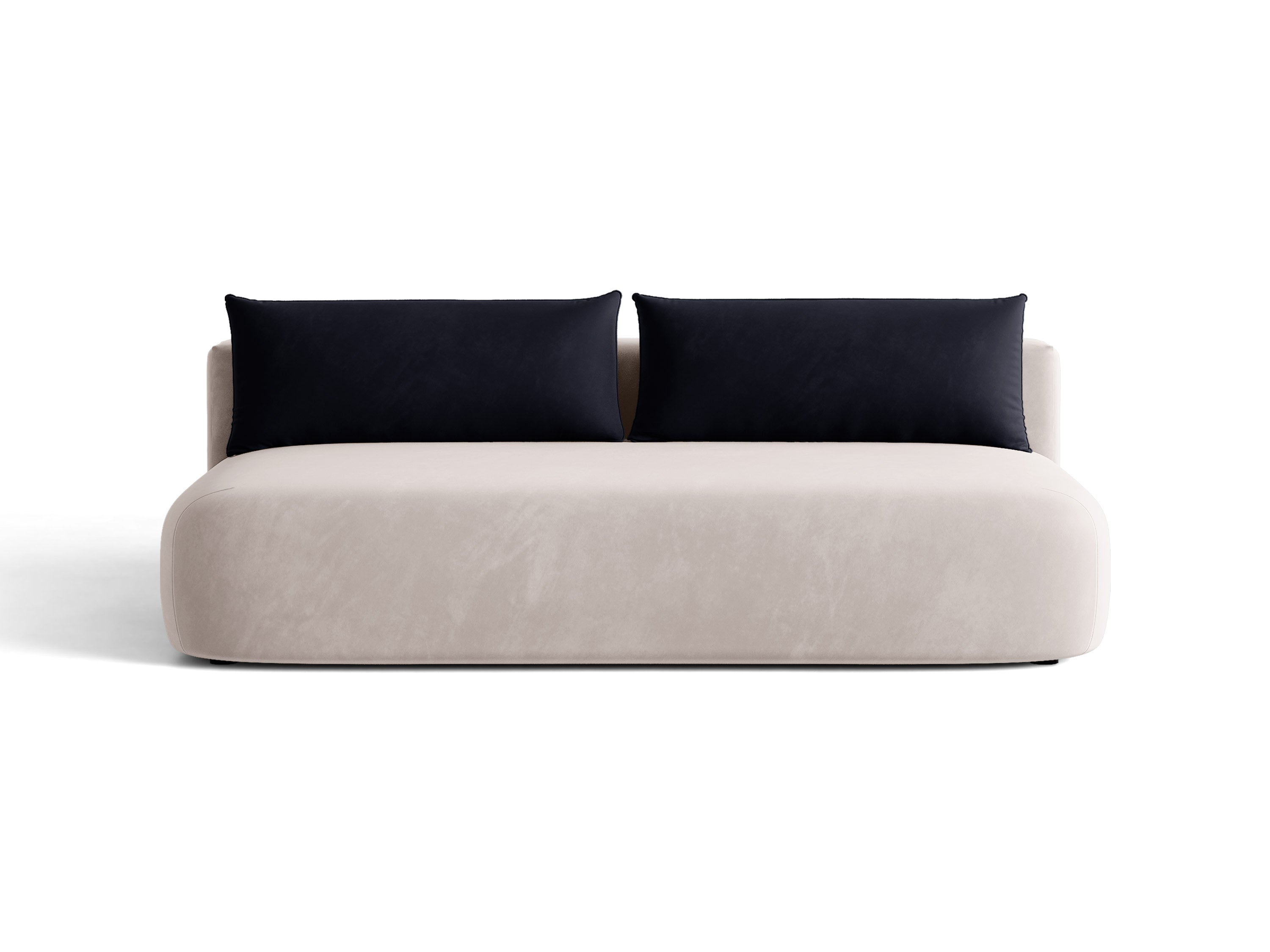 Micadoni Hena Sofa Mit Bettfunktion Und Stauraum Samt Salvador Hellgrau