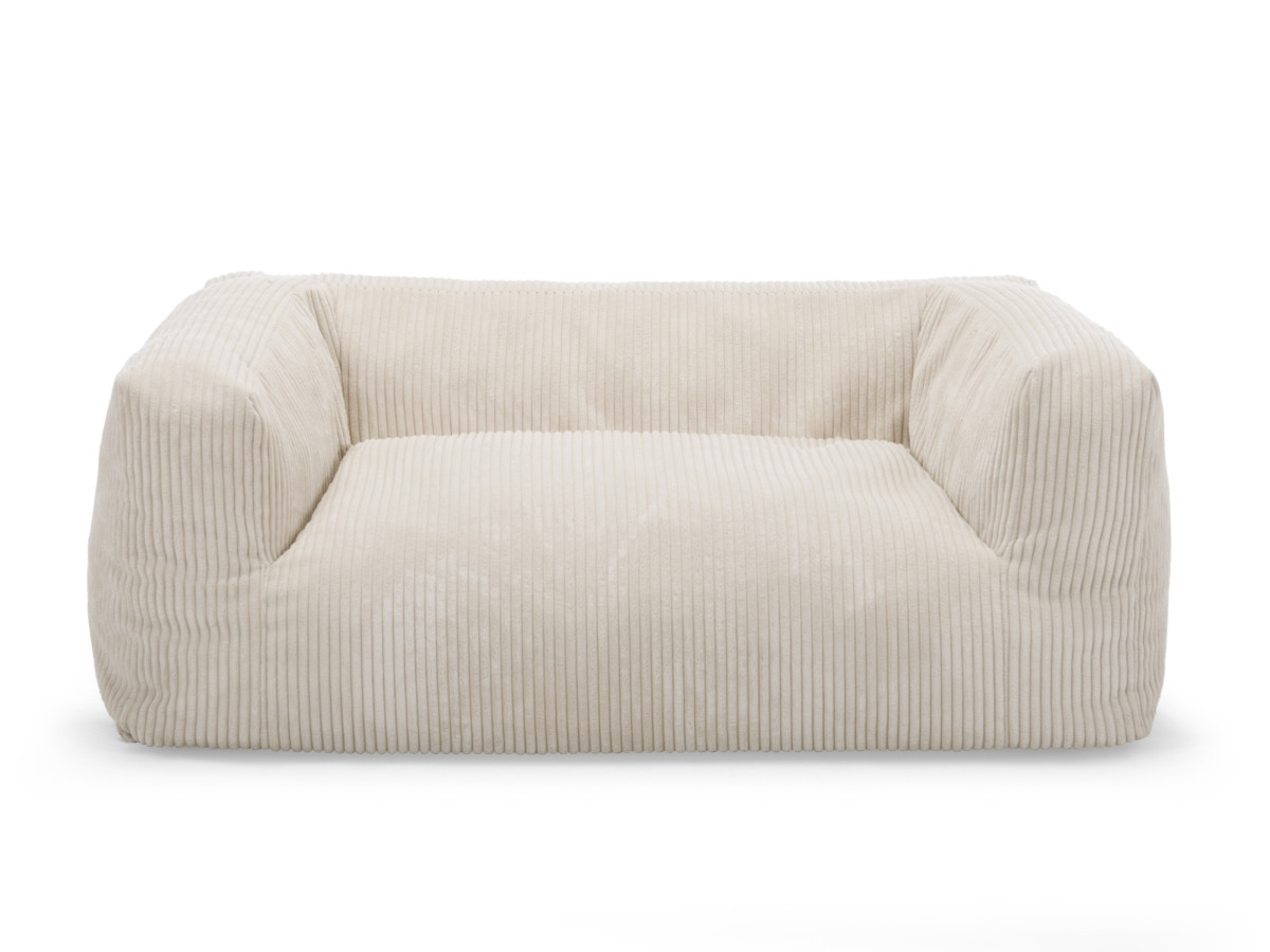 Bobochic Salto Hundekorb Cordsamt Beige, Größe L (90 cm)