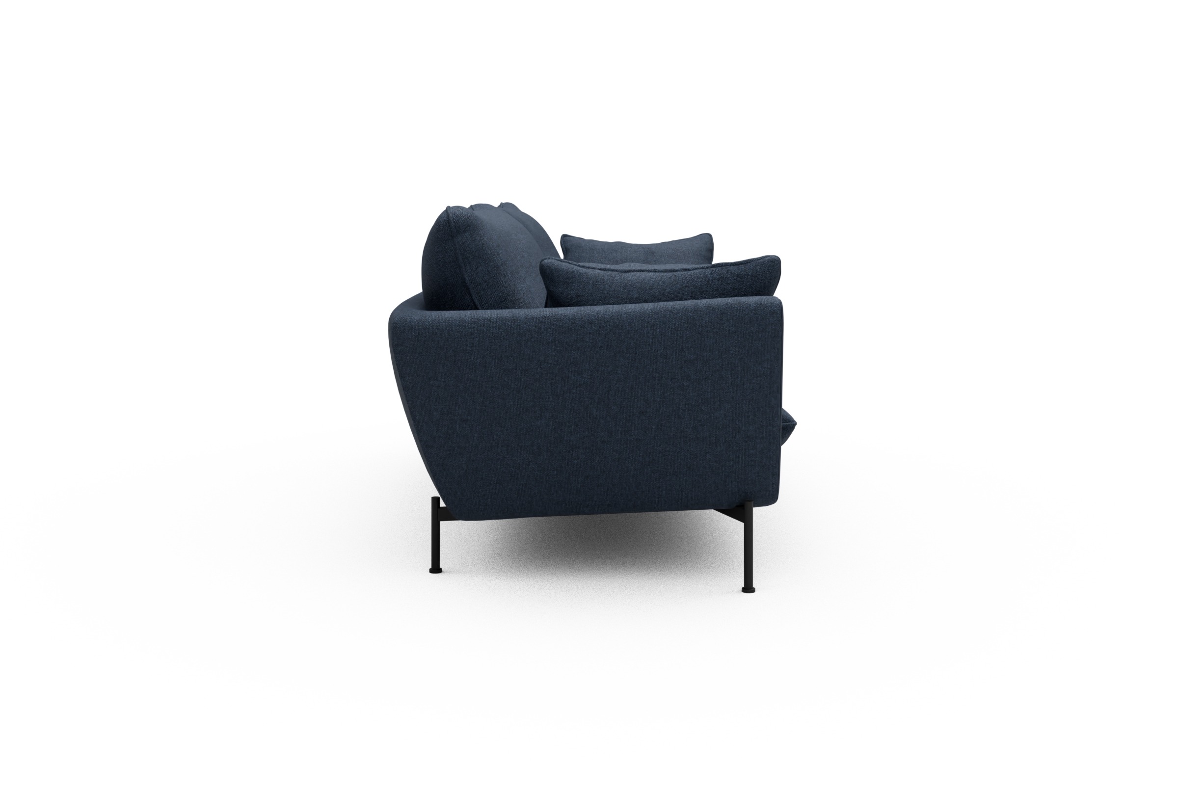 Sofa Anton 3-Sitzer Sama-Deep-Blue